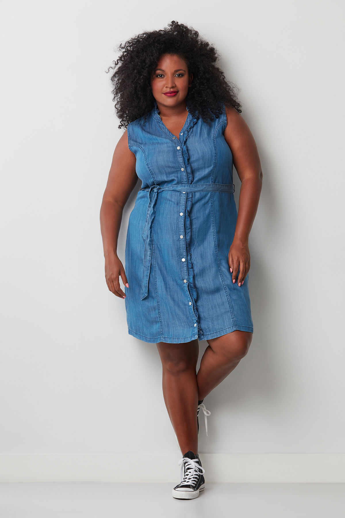 Robe sans manches image number 3