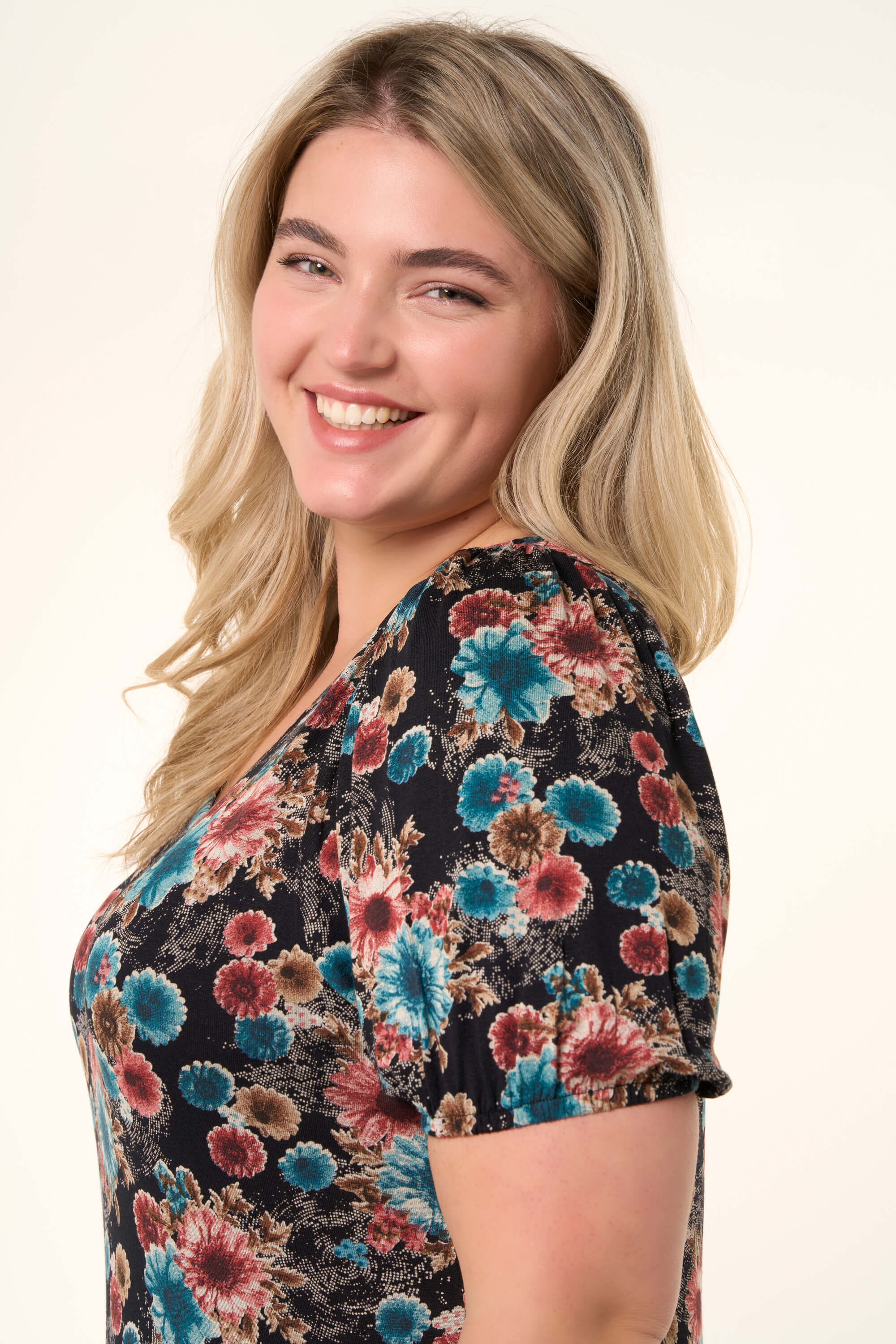 Longue robe &agrave; imprim&eacute;  image number 6