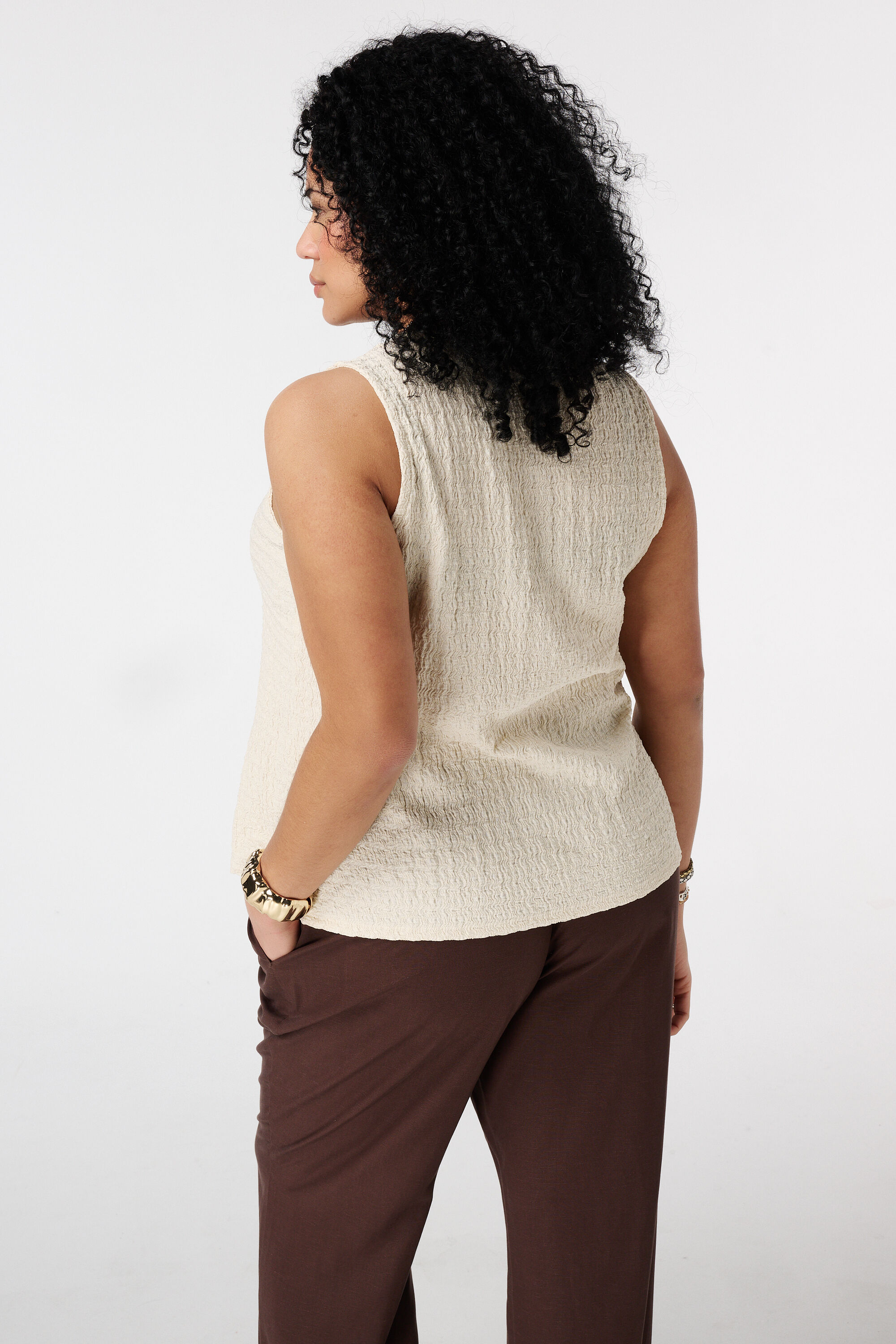 Top avec fermeture &agrave; boutons image number 3