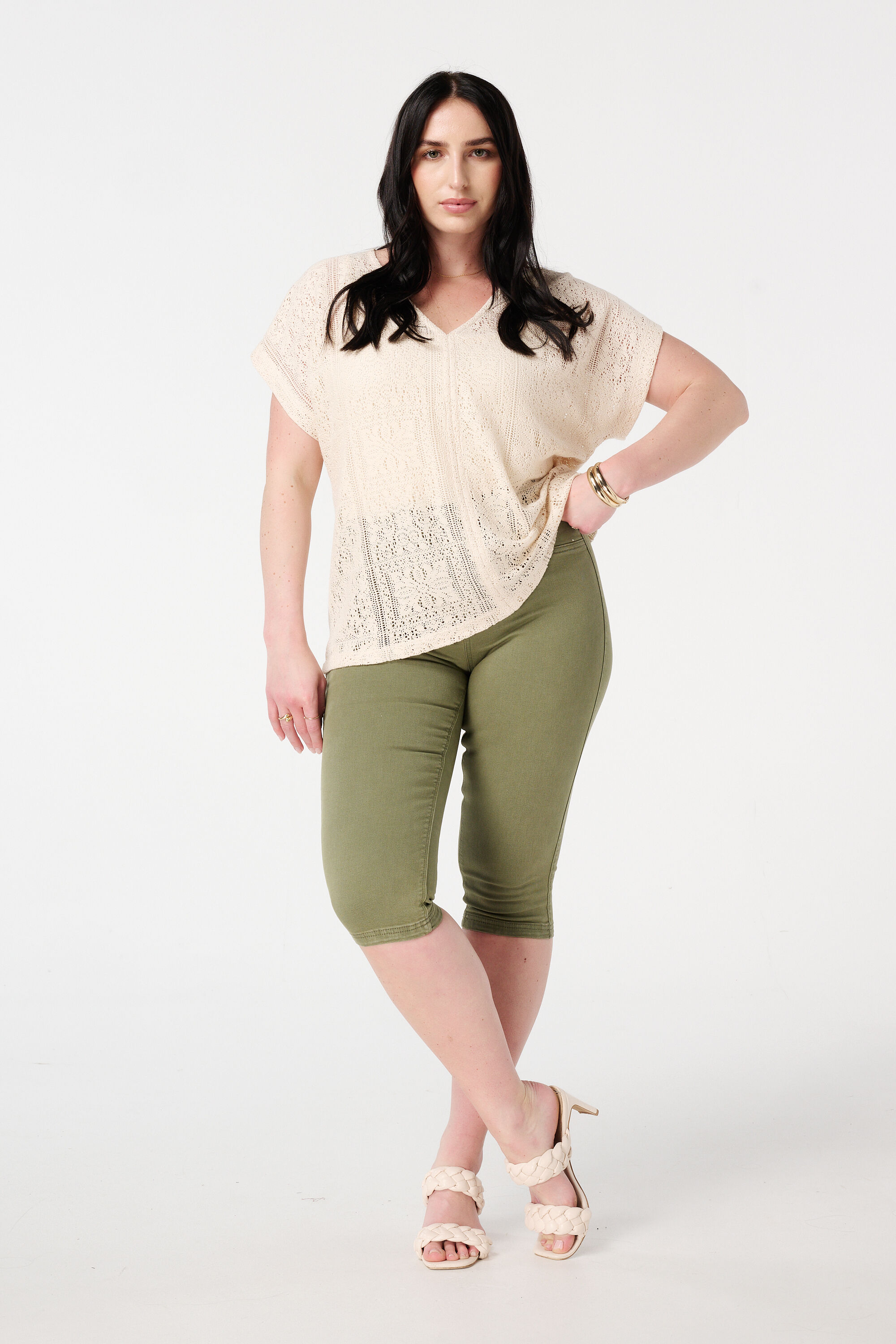 Top avec motif ajour&eacute; image number 5