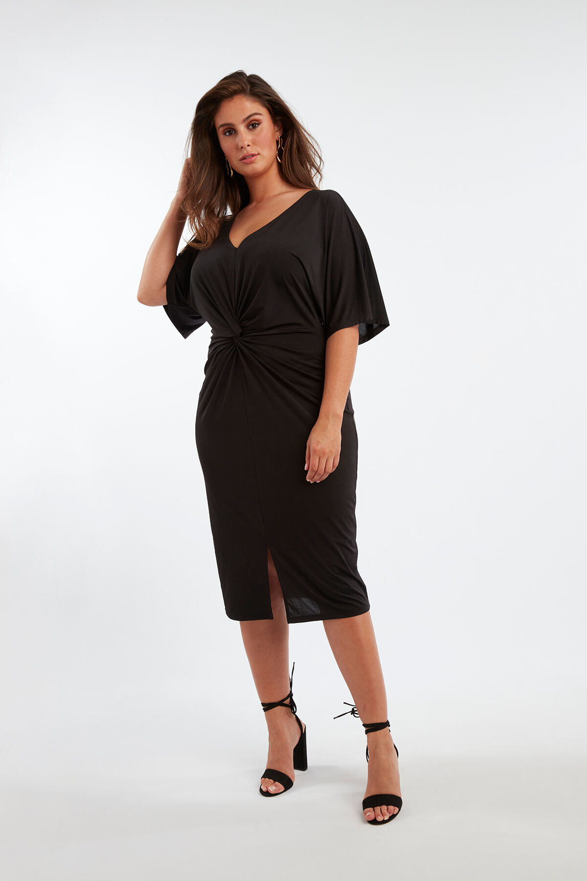 Robe &agrave; col en V image number 3