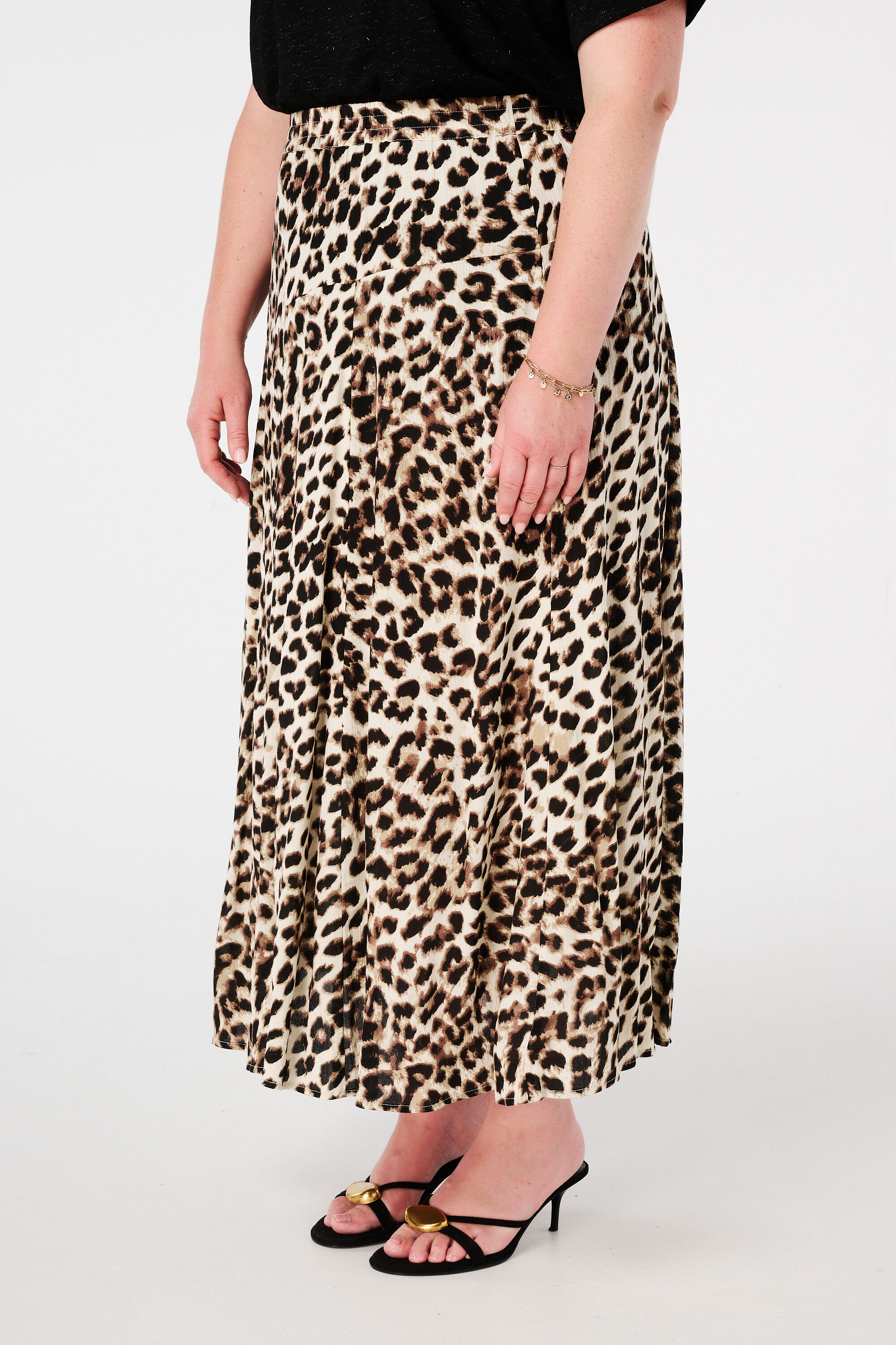 Jupe avec taille &eacute;lastique  image number 5