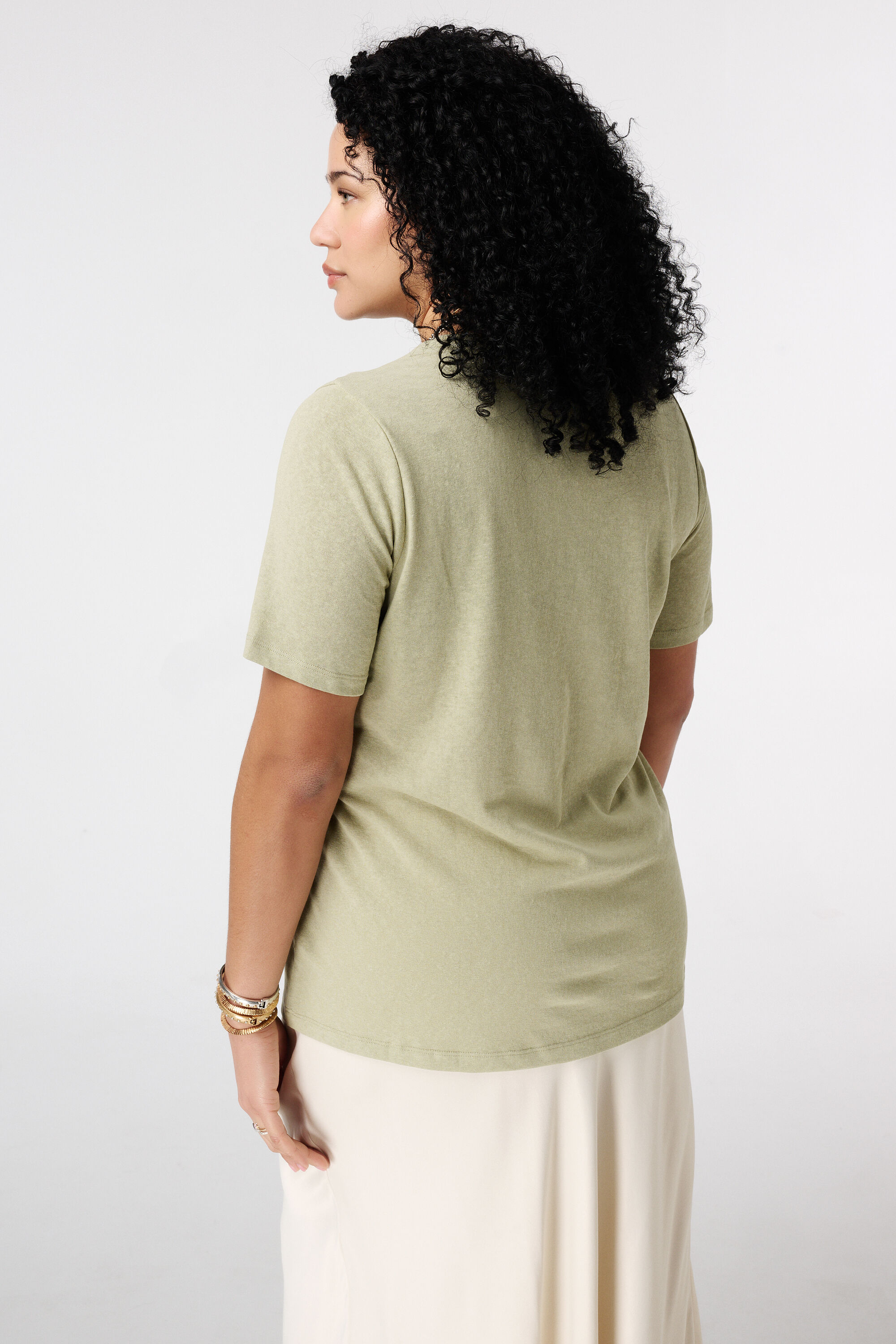 T-shirt avec c&oelig;urs en 3D image number 3