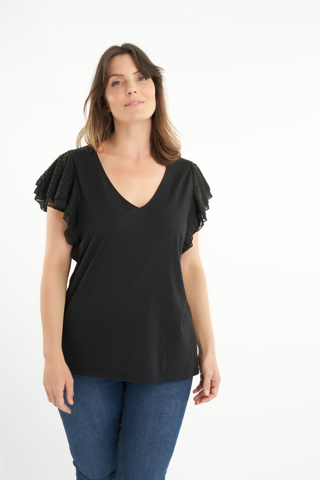 Haut avec manches élégantes  image number 0