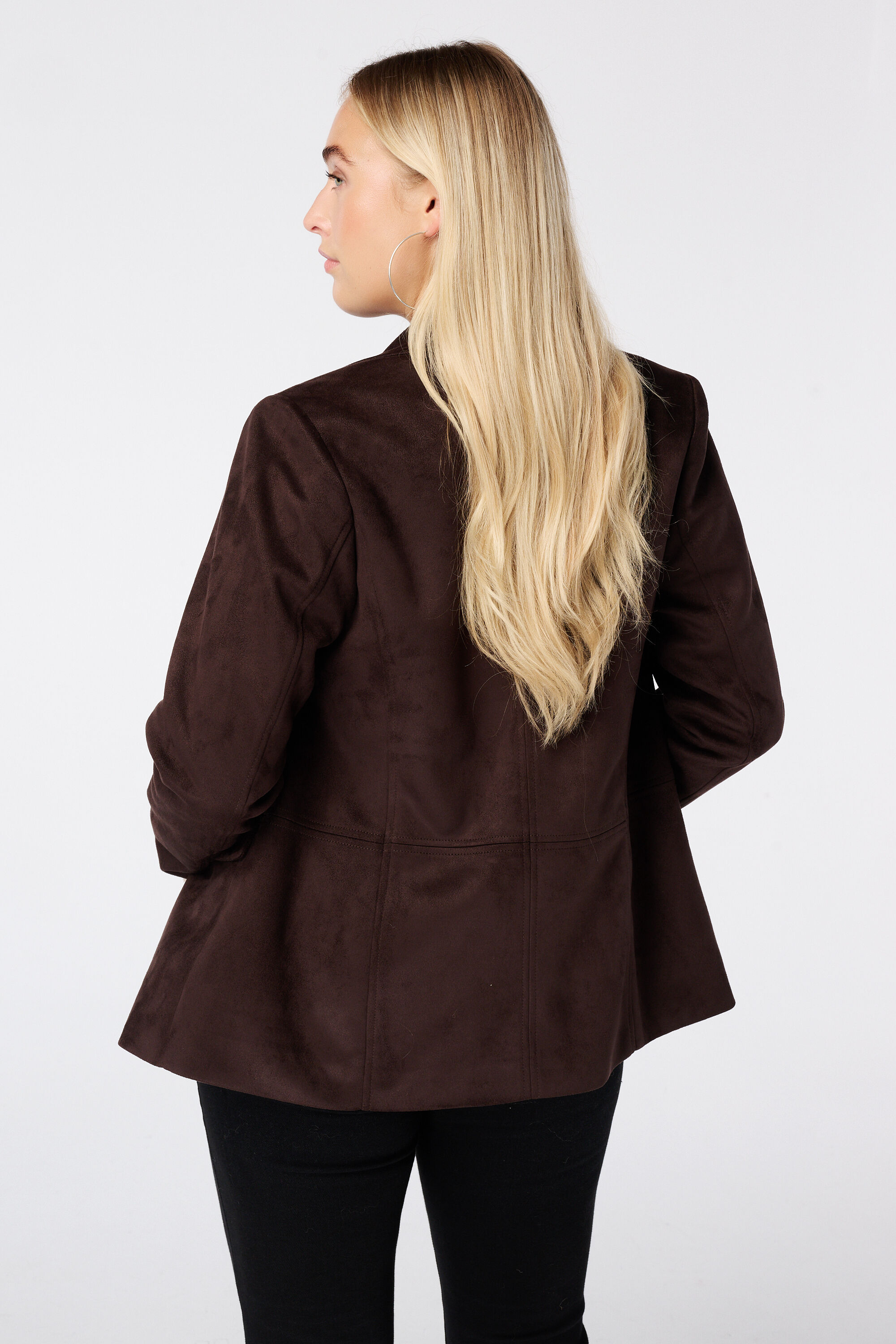 Blazer en su&eacute;dine image number 3