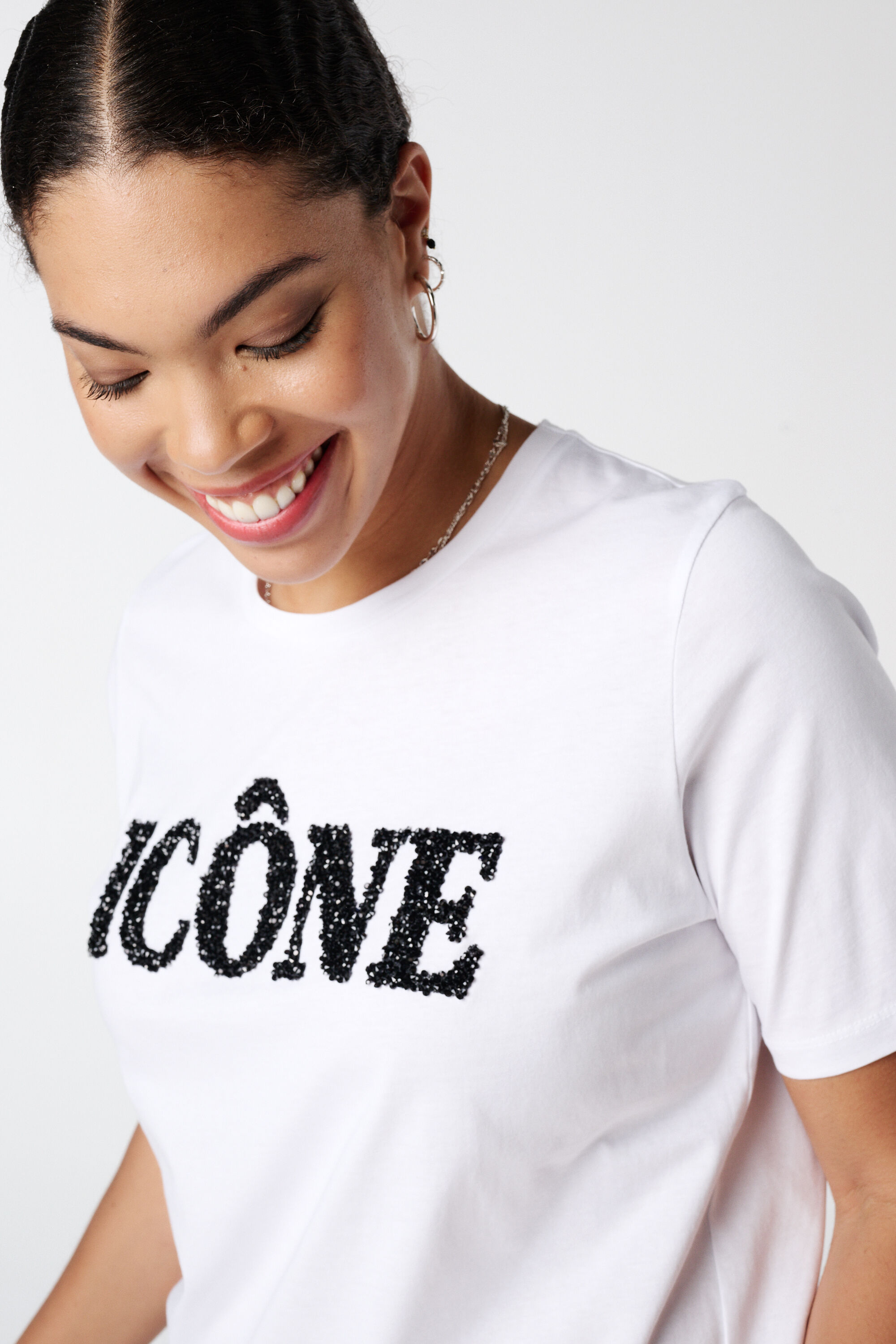 T-shirt avec inscription  image number 4