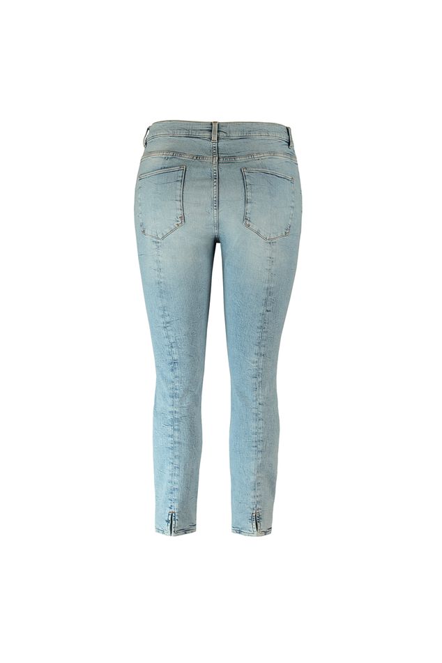 Jeans jambe slim IRIS avec fentes  image number 2