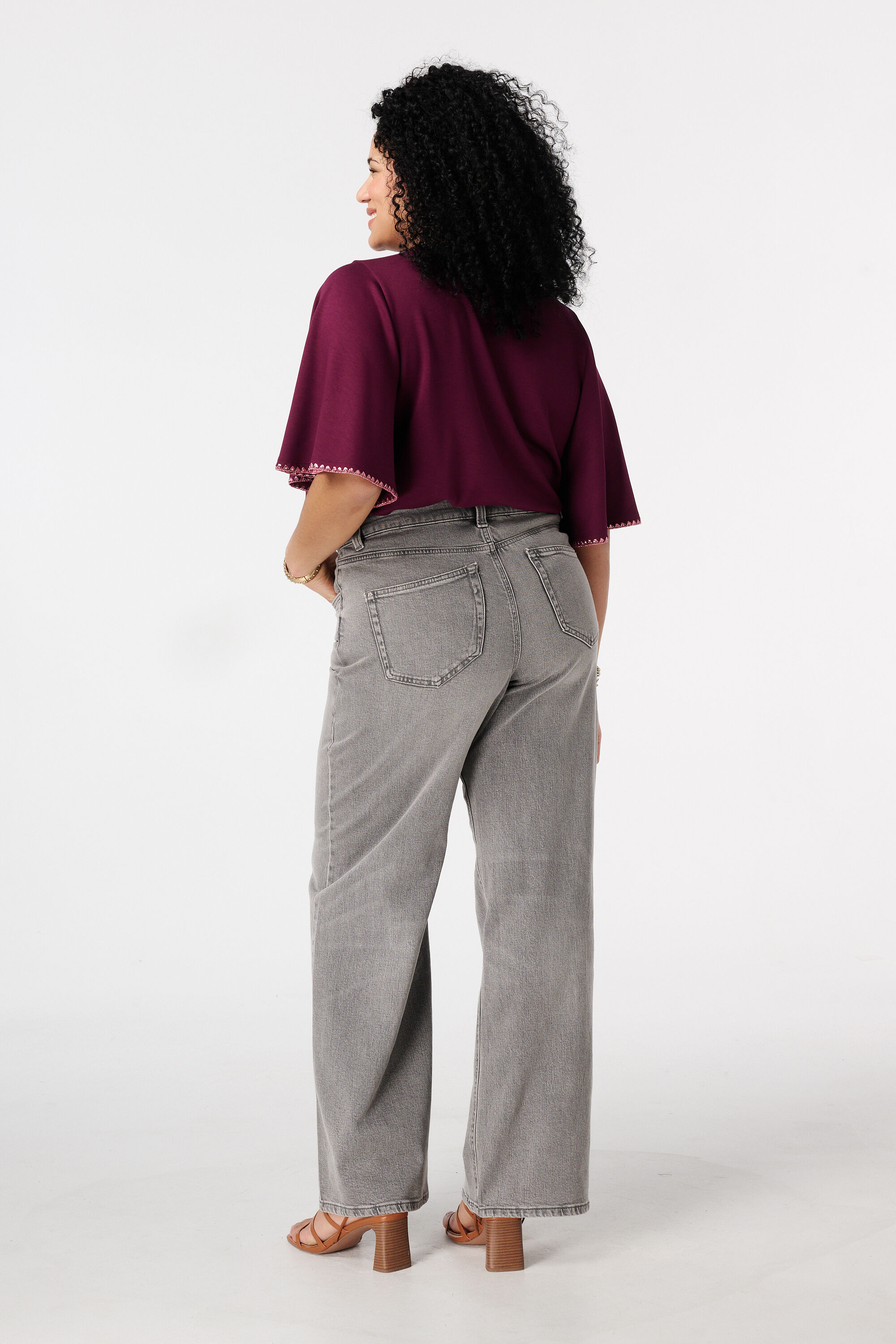 Jean wide leg IVY longueur 34 image number 3