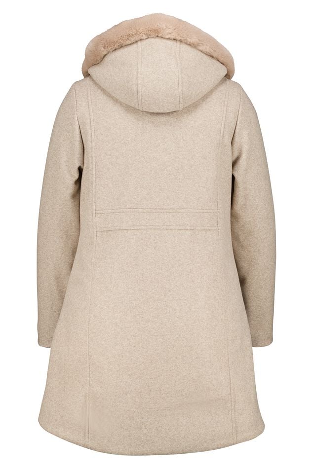 Veste avec col en fausse fourrure image number 2