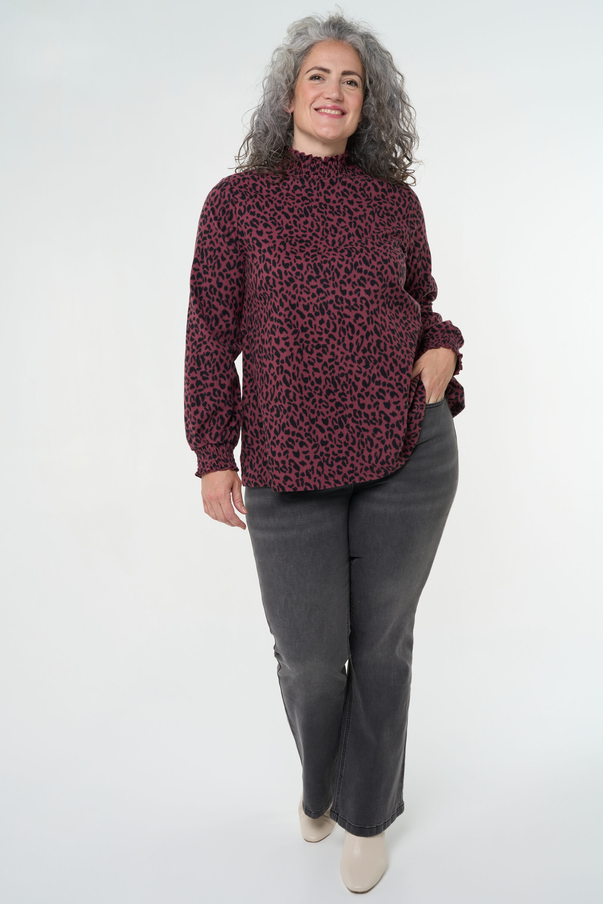 Haut &agrave; imprim&eacute; panth&egrave;re image number 0