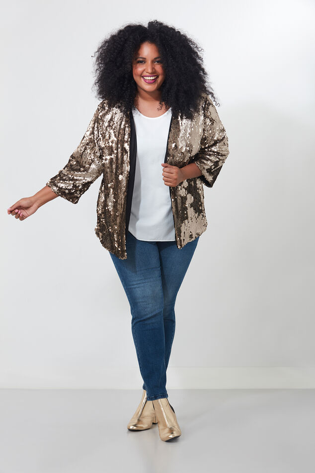 Veste à paillettes image number 4