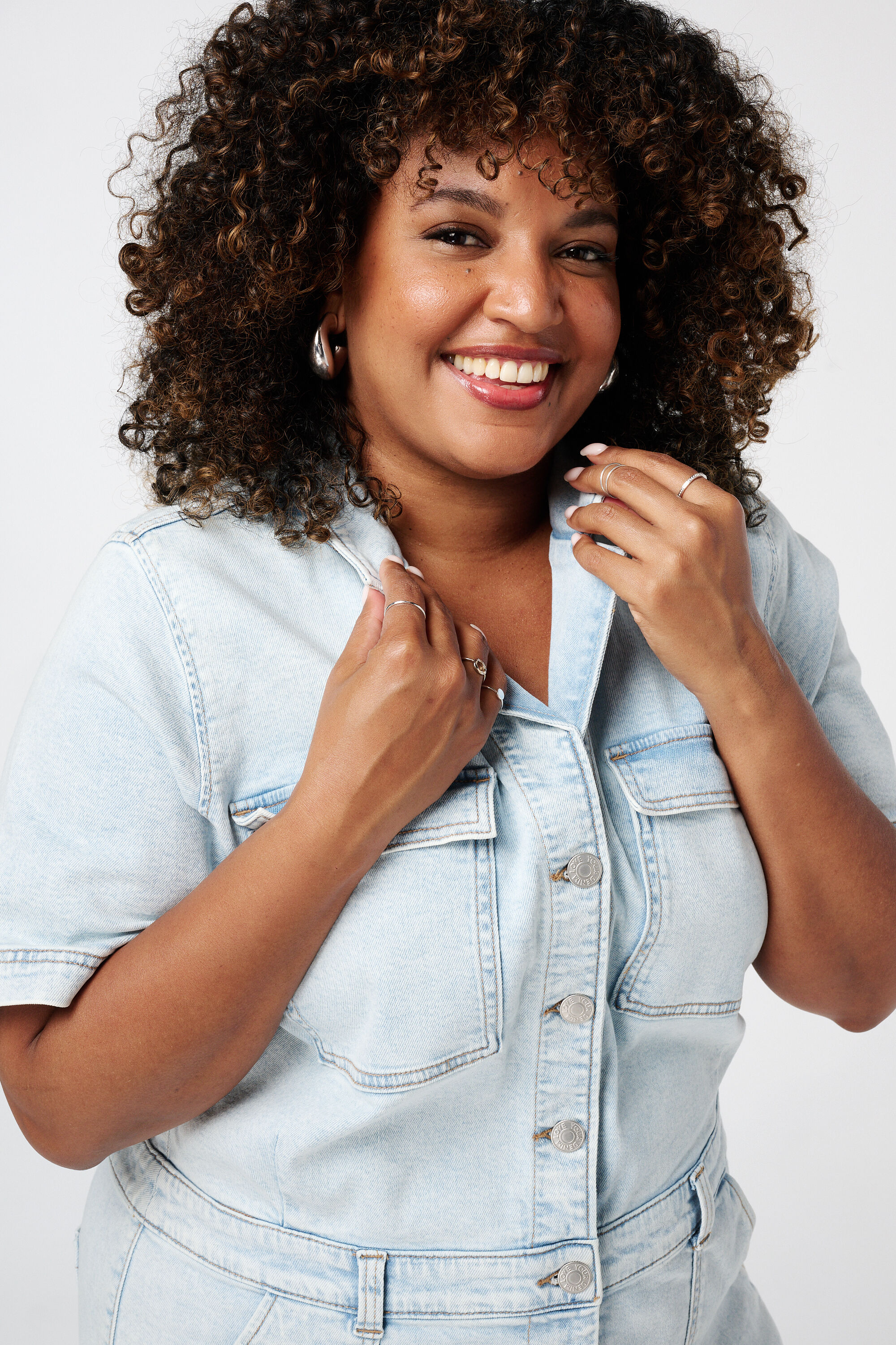 Combinaison en jean image number 4