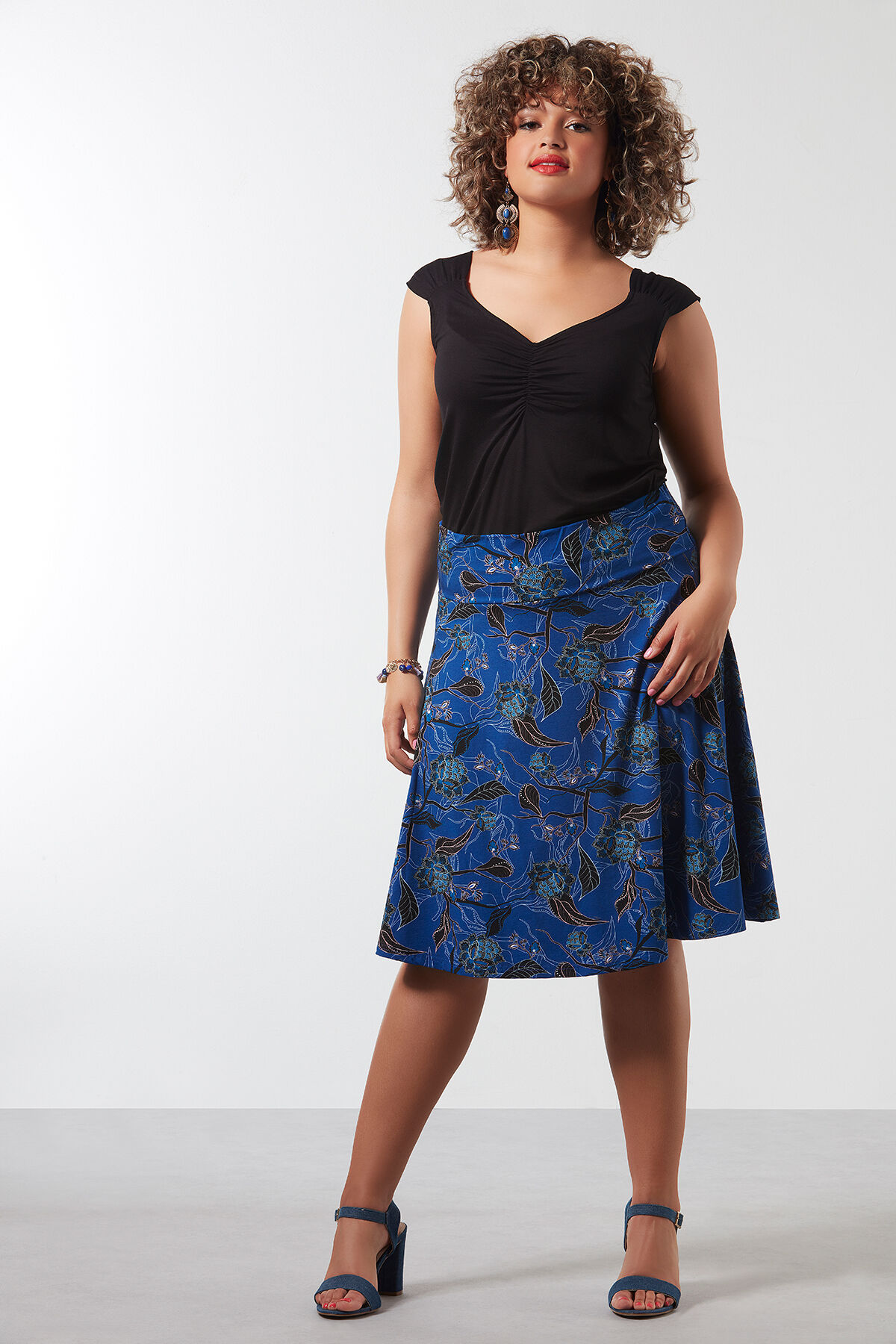 Jupe en viscose image number 3