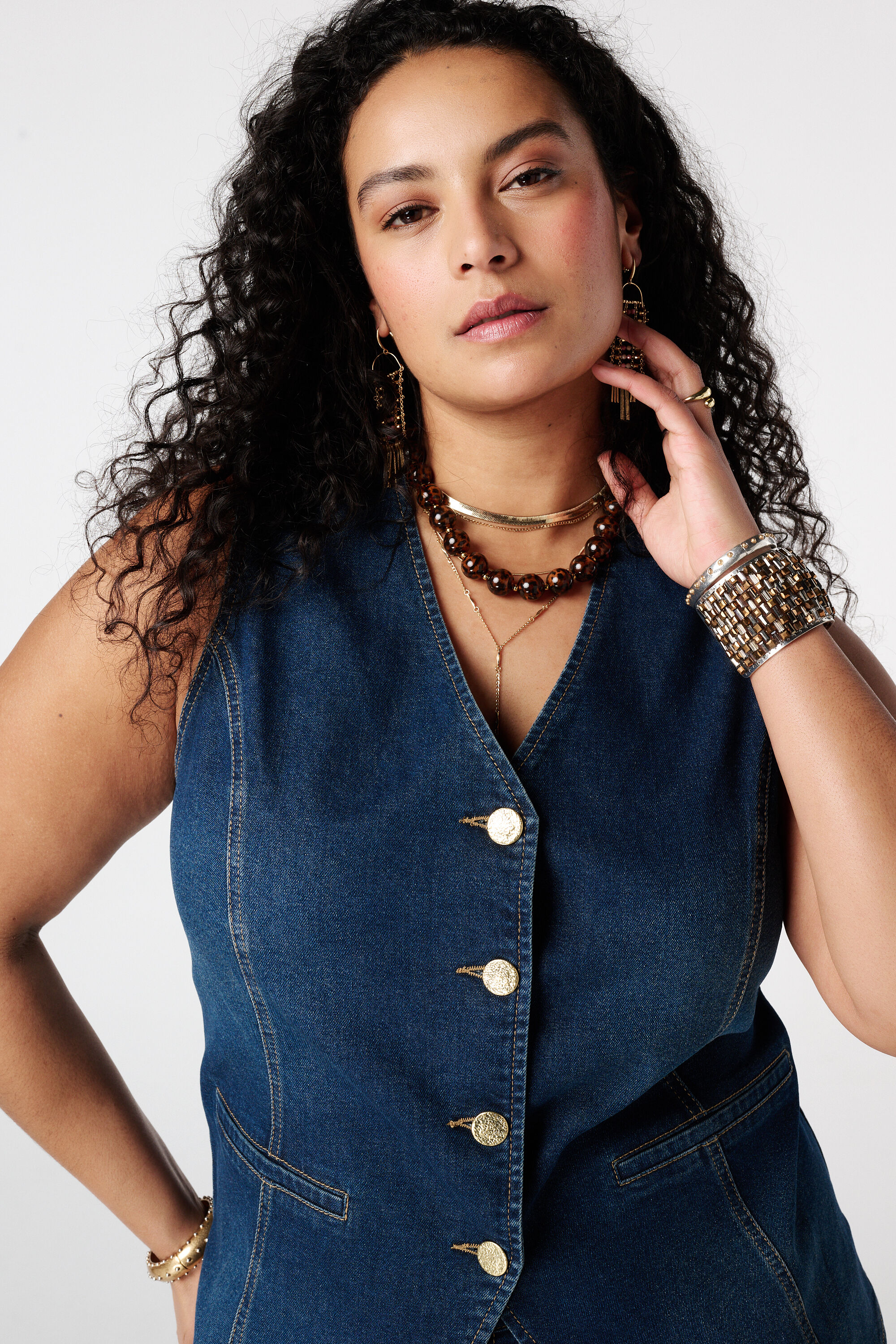 Gilet en jean image number 4