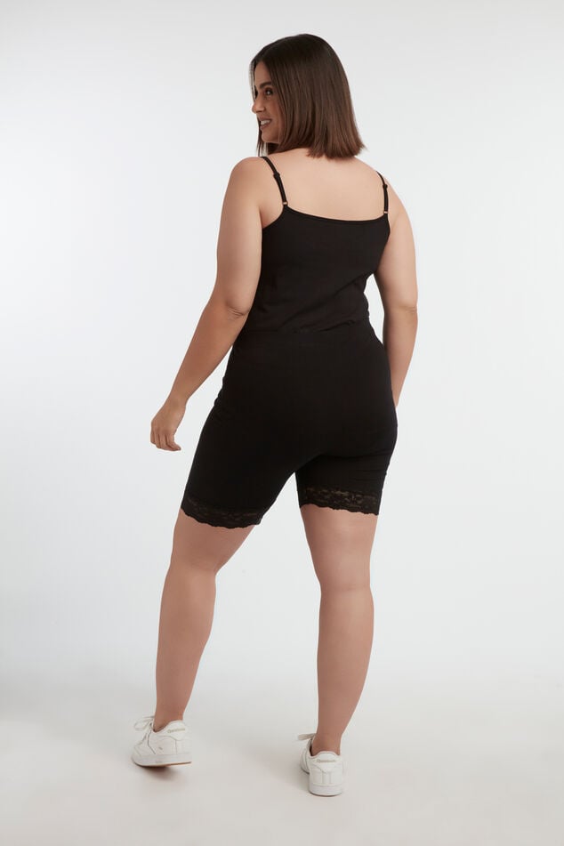 Legging court à dentelle image number 3