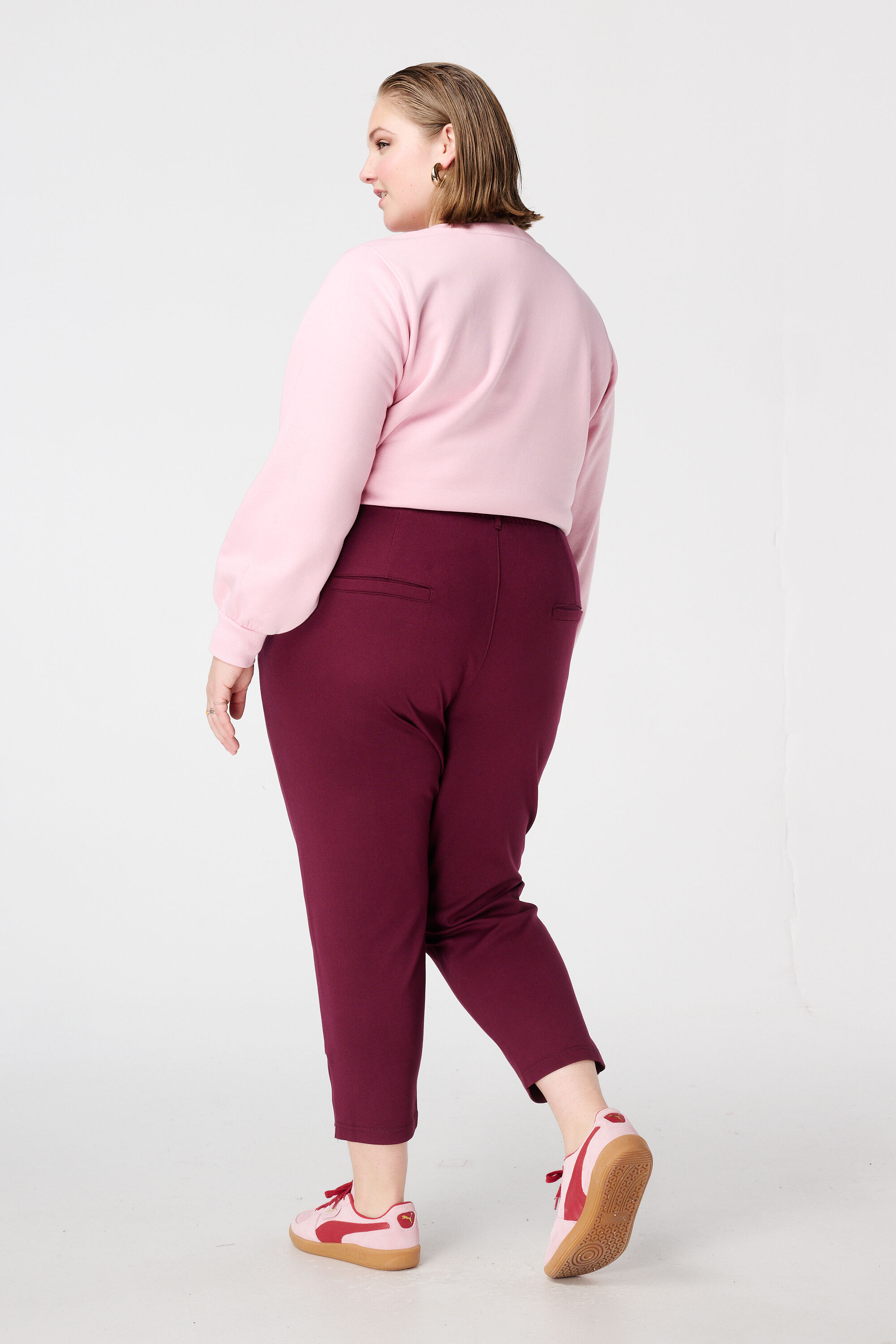 Pantalon &agrave; taille &eacute;lastique image number 3