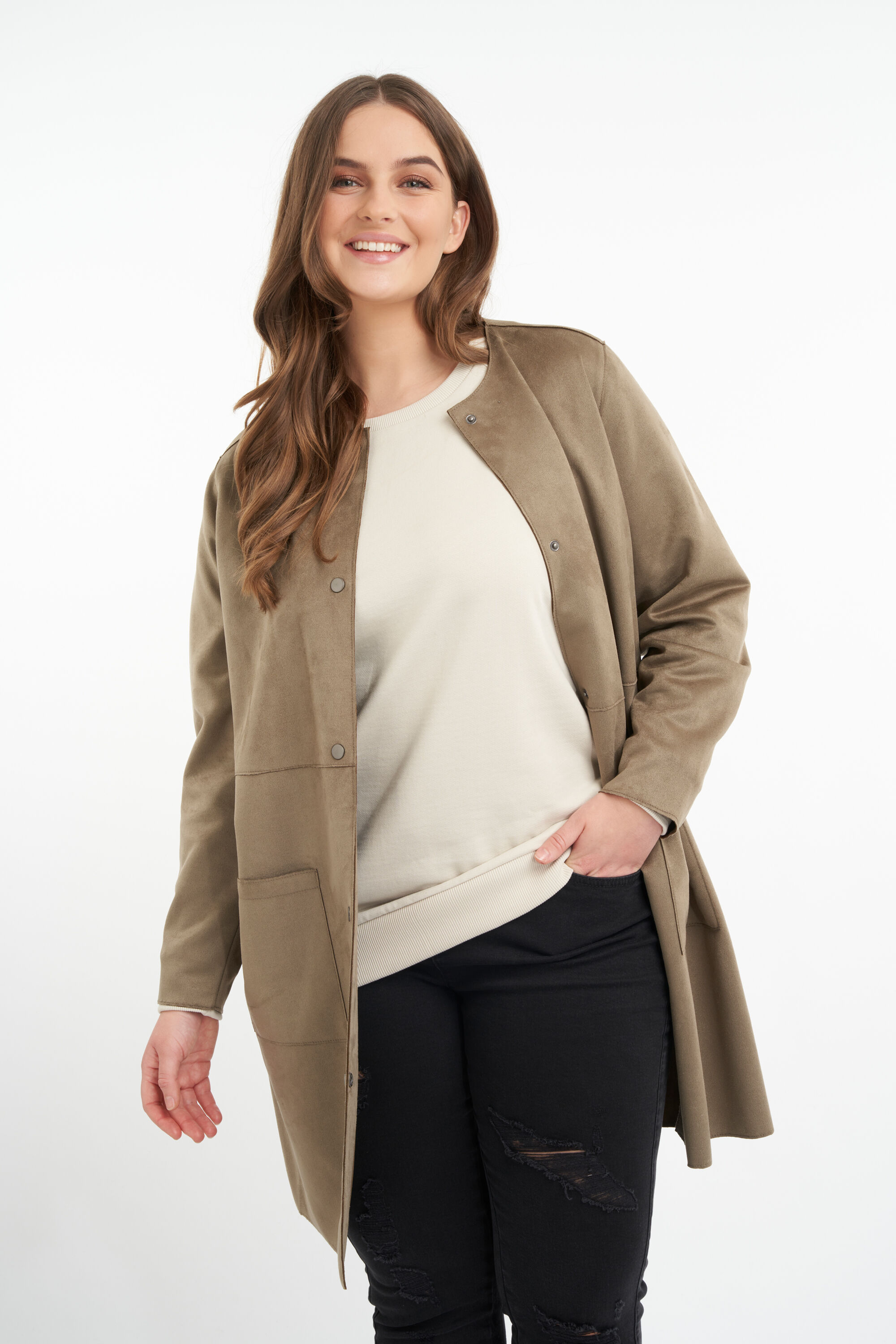 Veste en su&eacute;dine image number 7