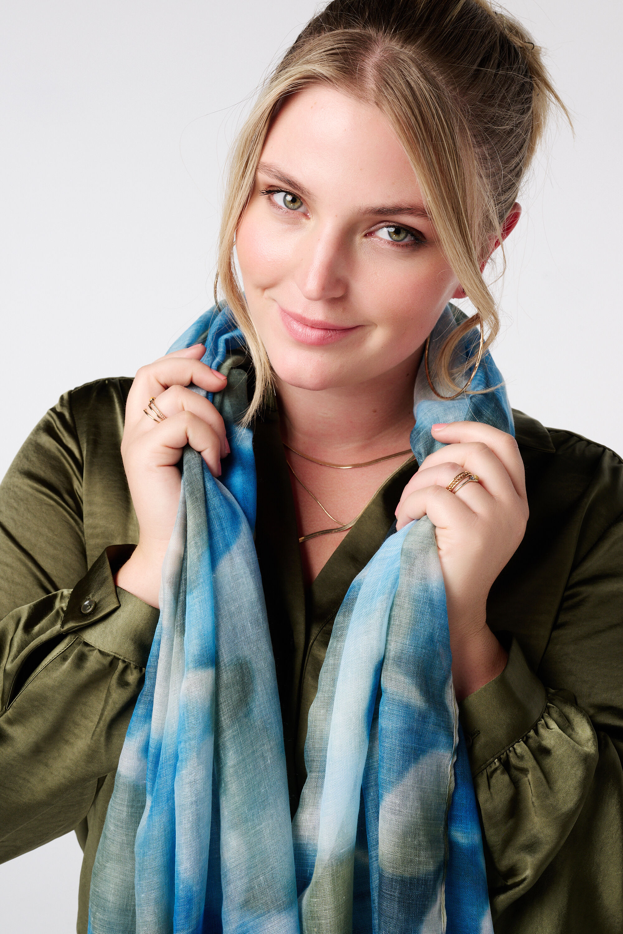 &Eacute;charpe imprim&eacute;e image number 2