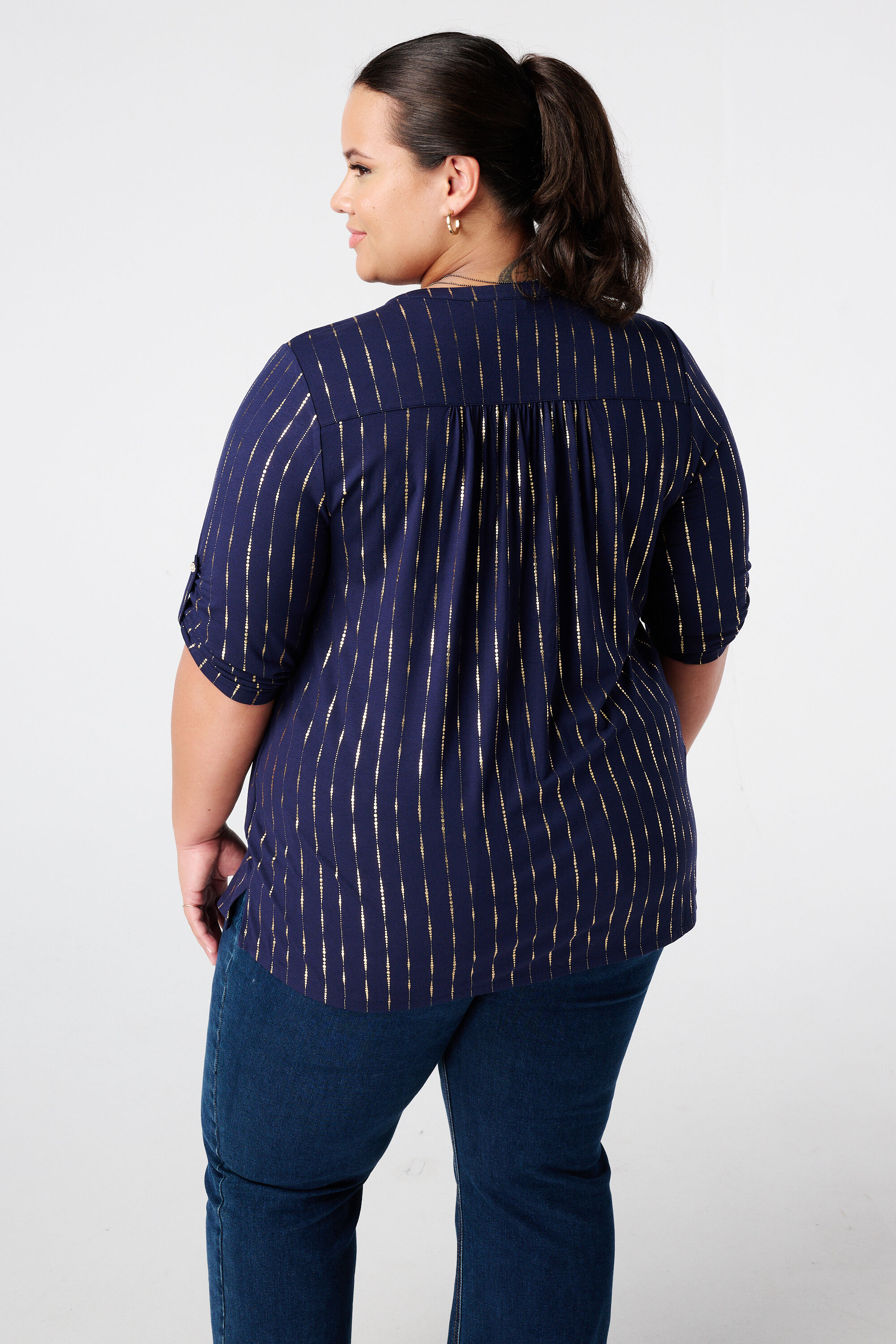 Top imprim&eacute; et foil print image number 3