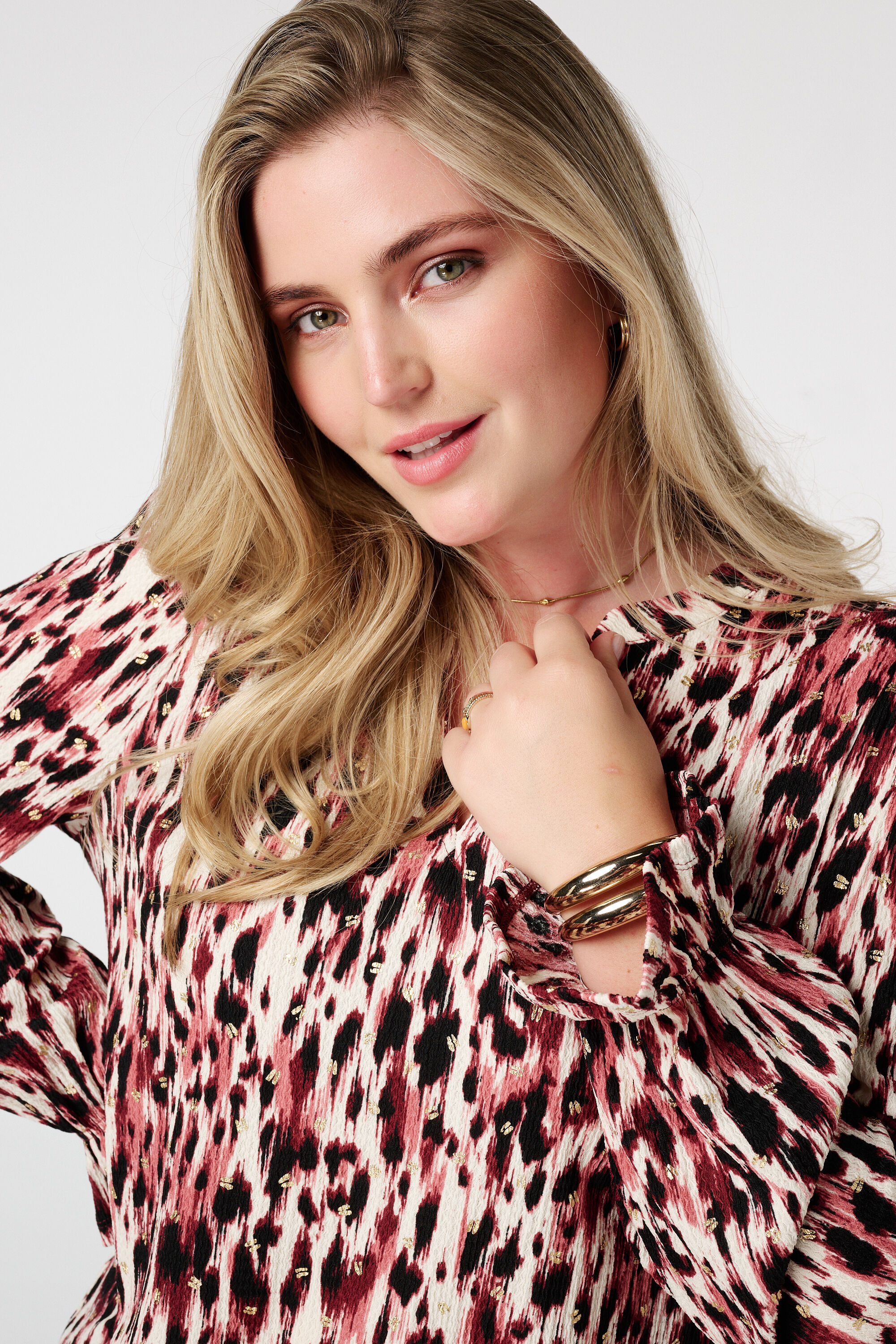 Top imprim&eacute; et textur&eacute; image number 4