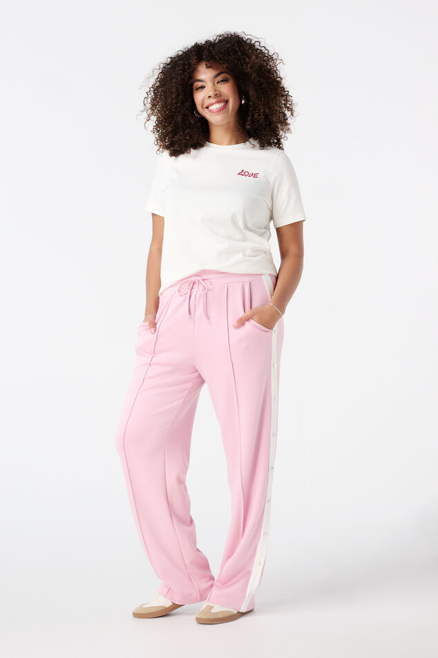 Pantalon avec rayures contrastantes image number 0