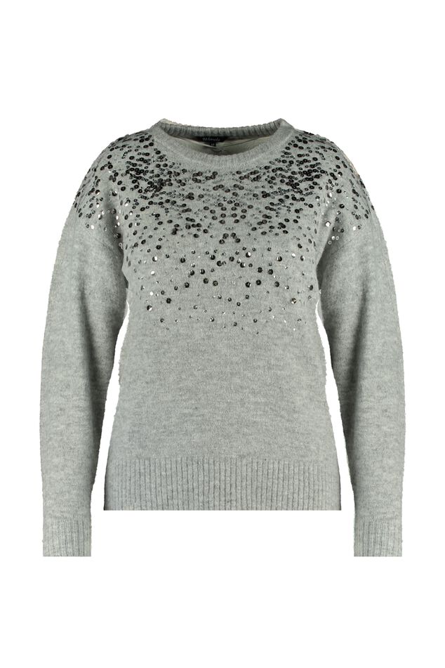 Pull-over à paillettes image number 1