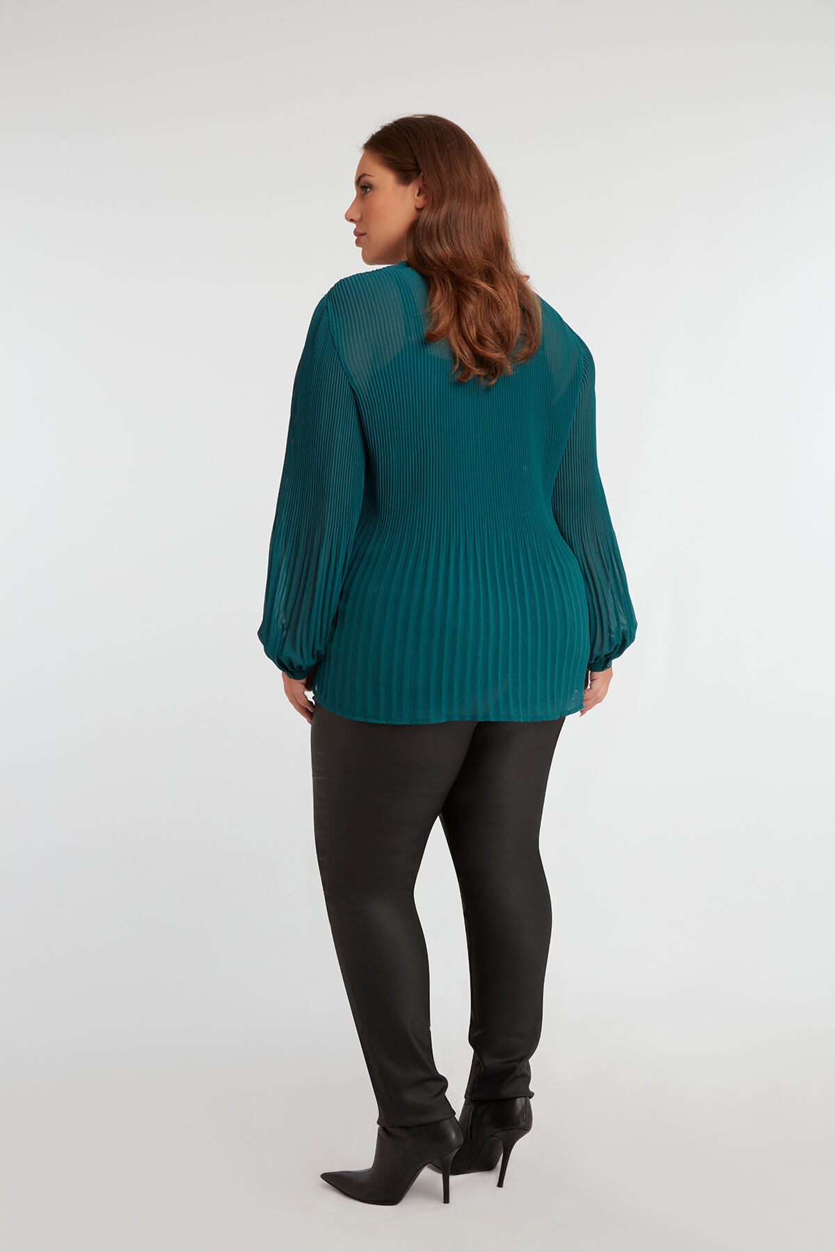 Chemisier pliss&eacute; image number 4