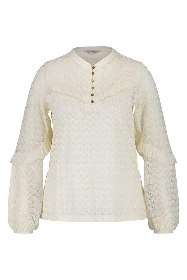 Haut translucide avec motif image number 1