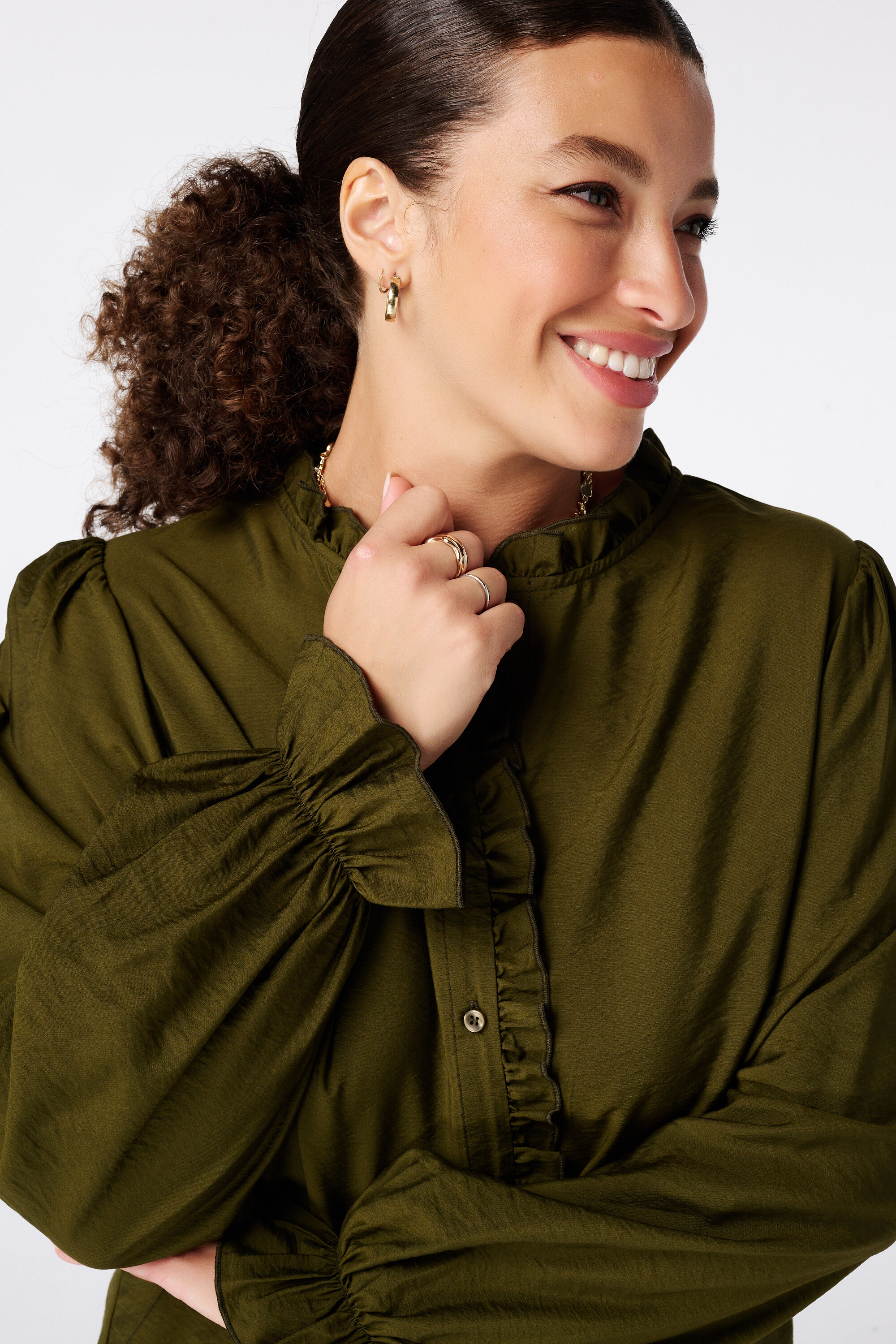 Blouse &agrave; volants image number 4