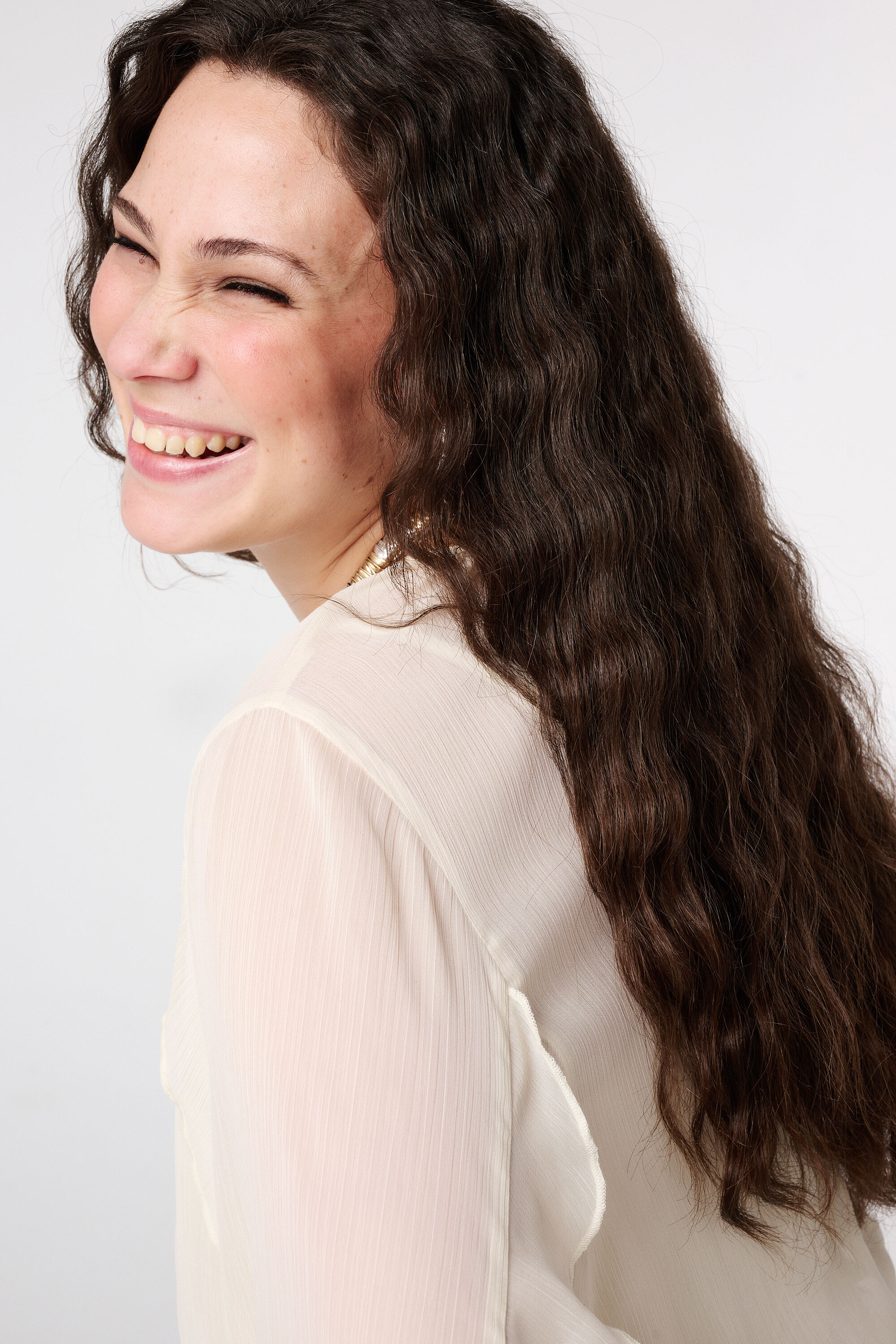 Blouse avec volants image number 4