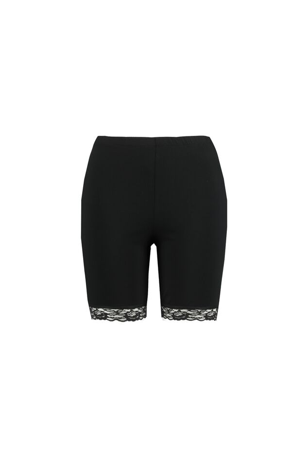 Legging court à dentelle image number 1