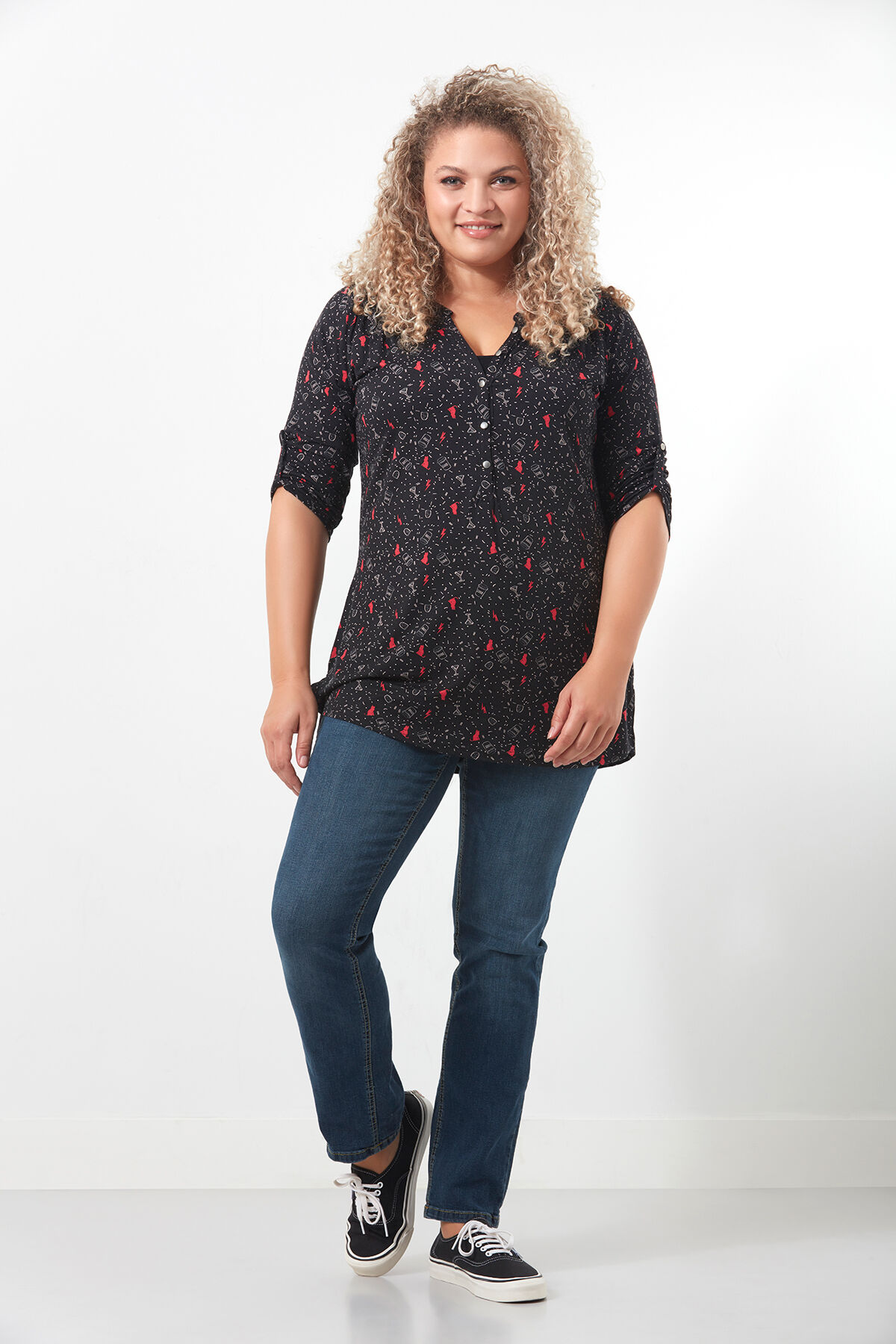 Chemisier imprim&eacute; image number 3