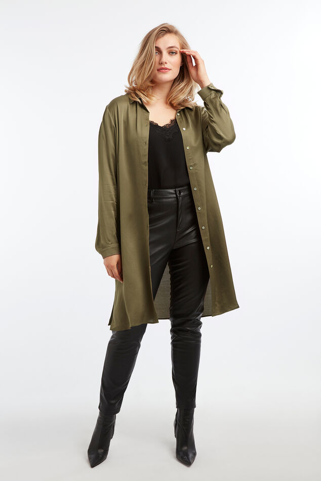 Chemisier en satin image number 0