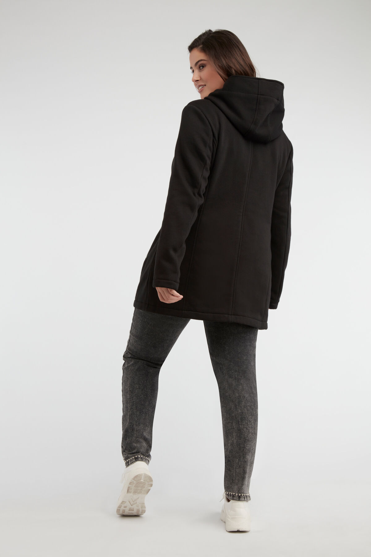 Veste en jersey avec capuche image number 4