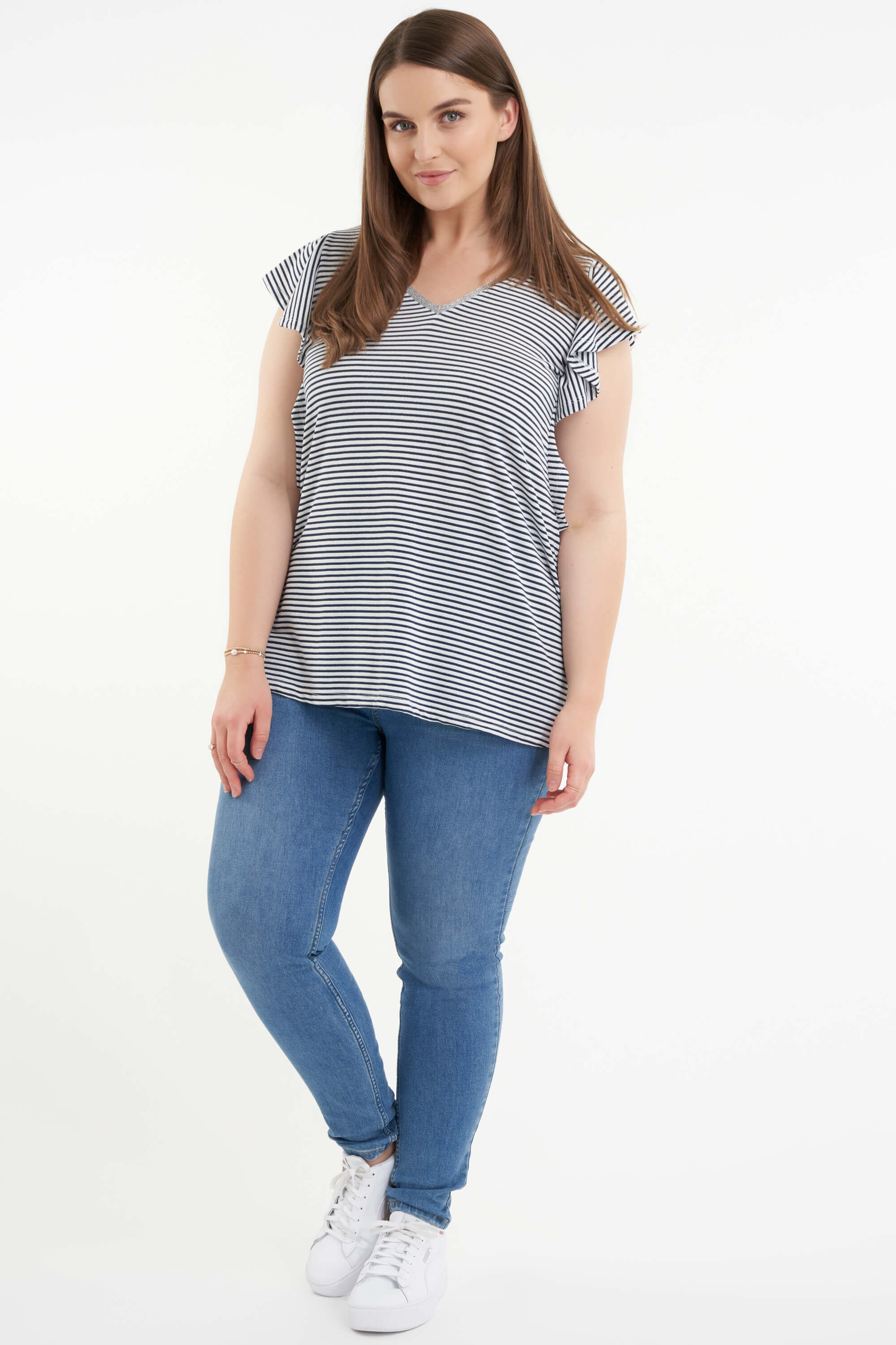 T-shirt &agrave; rayures image number 6