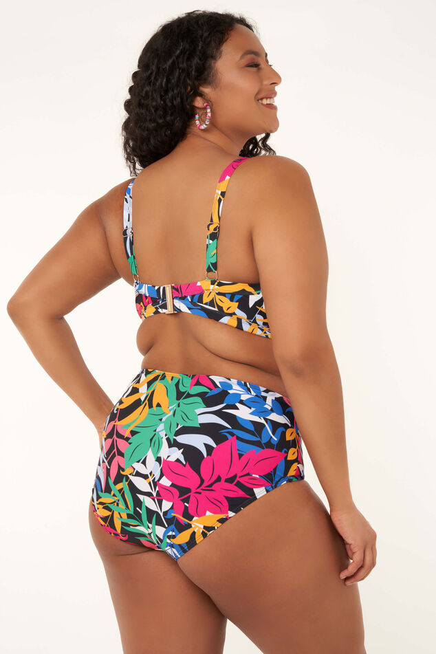 Bas de bikini avec croisement et détails métalliques image number 4