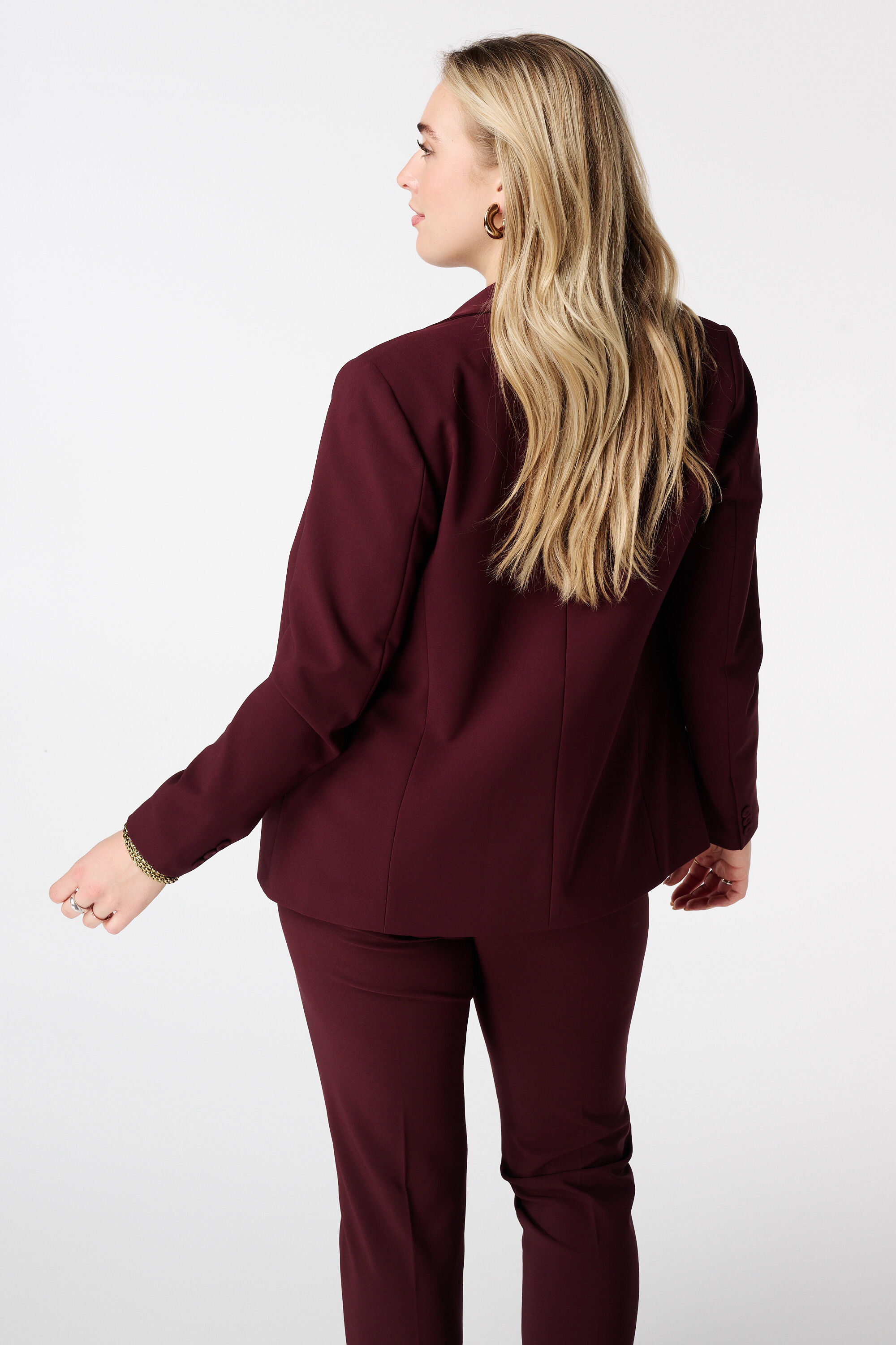 Veste blazer &agrave; un bouton image number 3