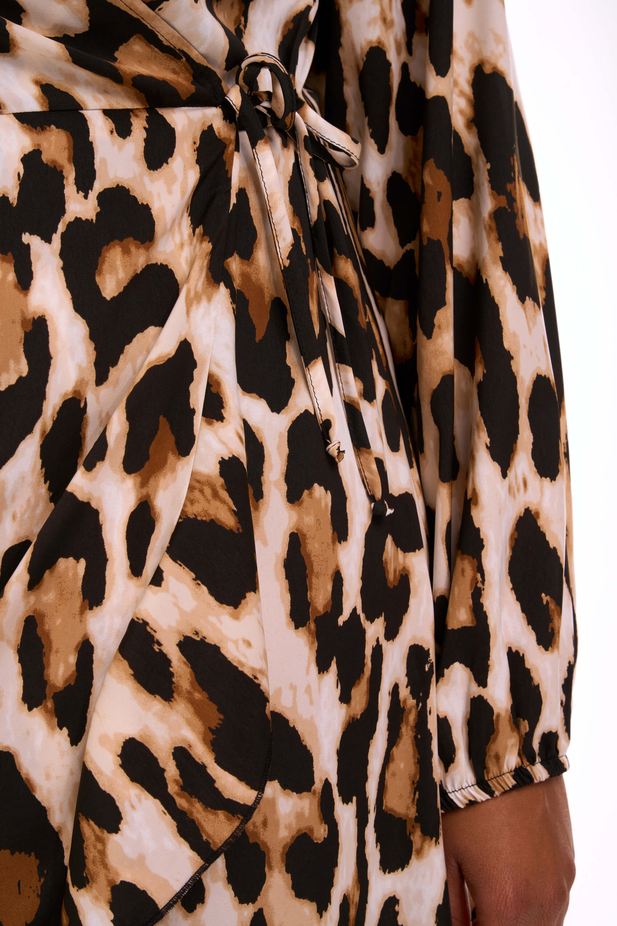 Robe portefeuille &agrave; imprim&eacute; image number 5