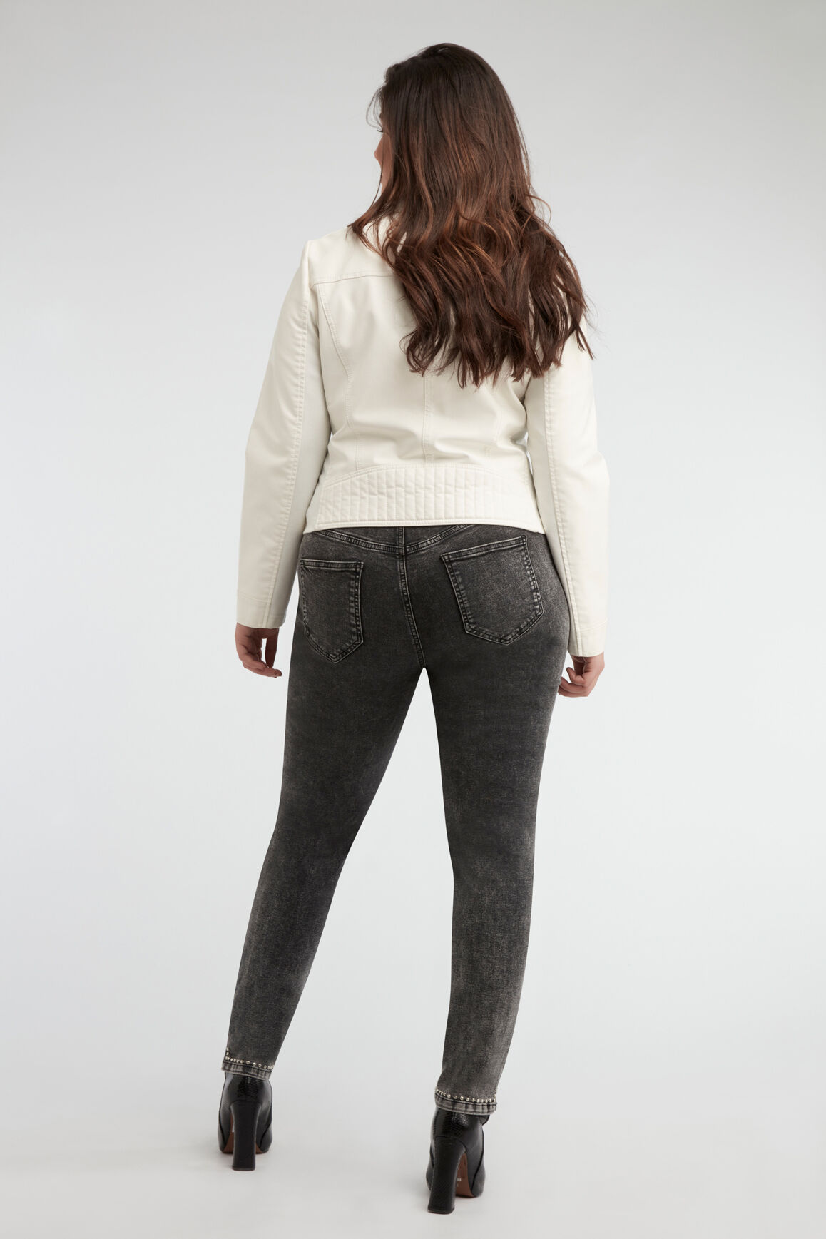 Veste style motard en similicuir image number 5