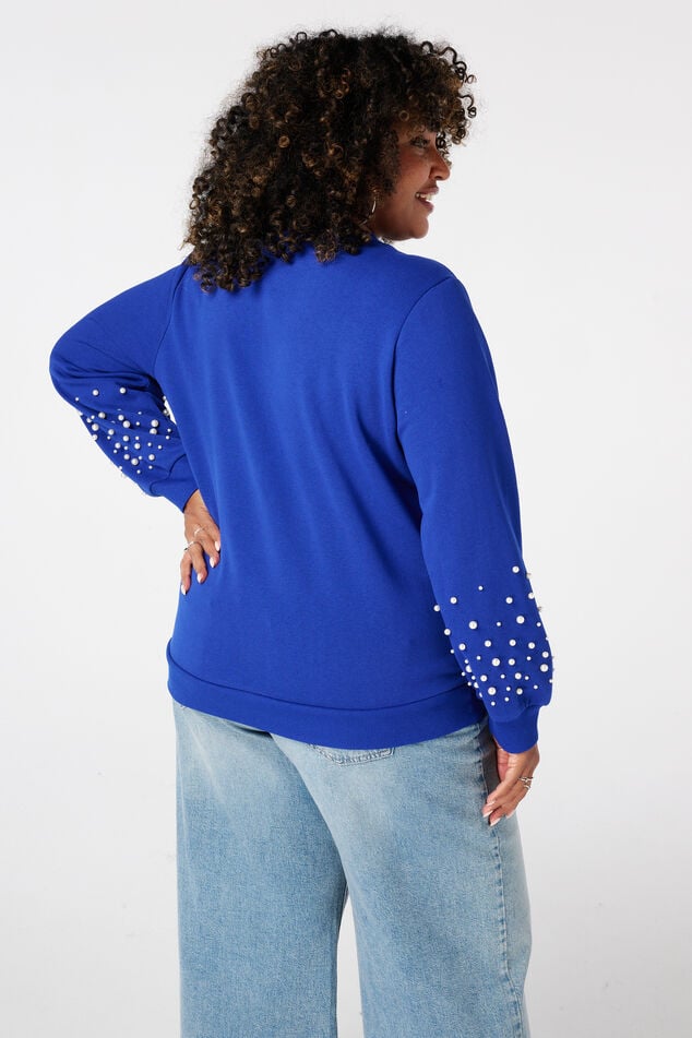 Pull avec détail perle image number 3