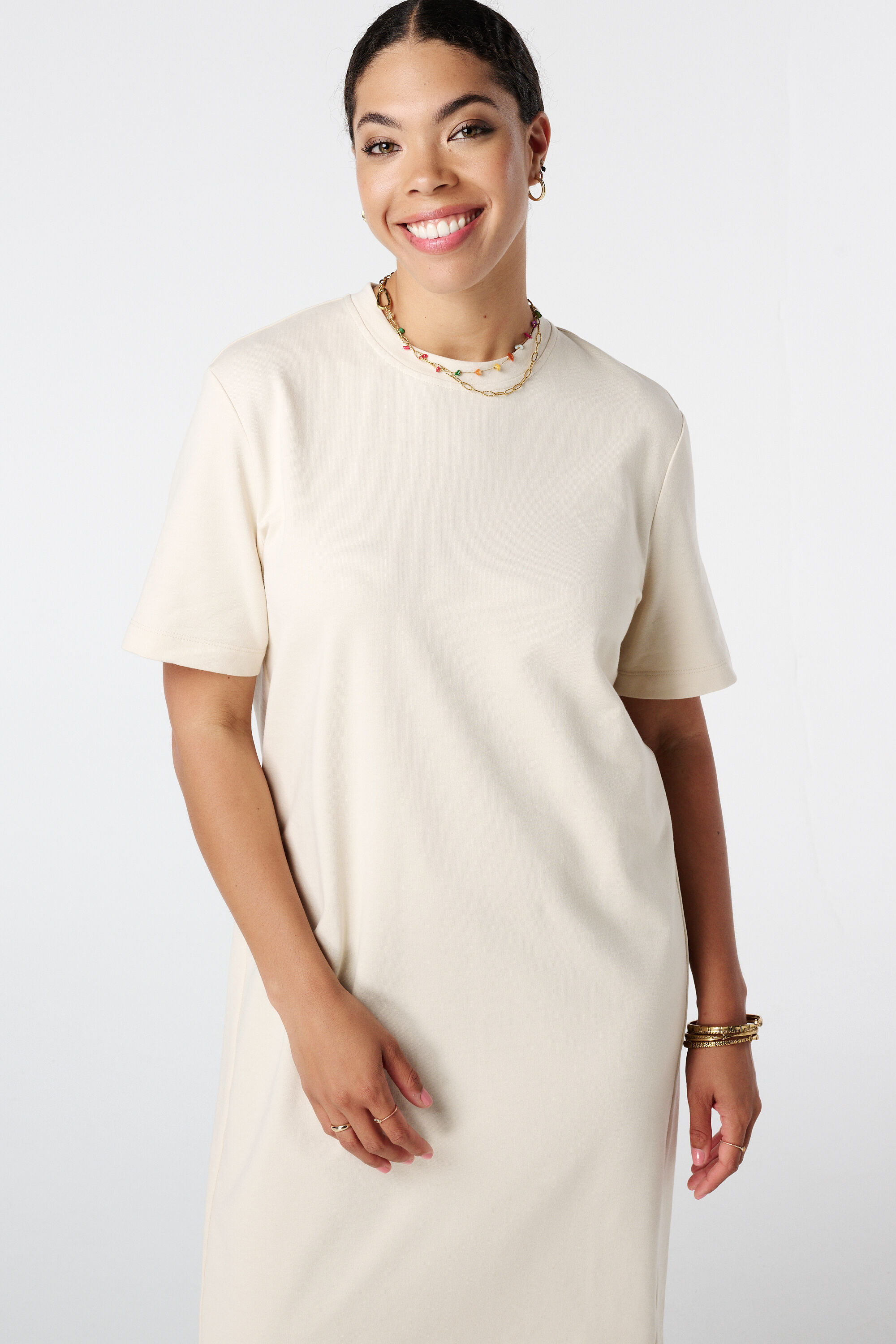 Robe t-shirt midi image number 4