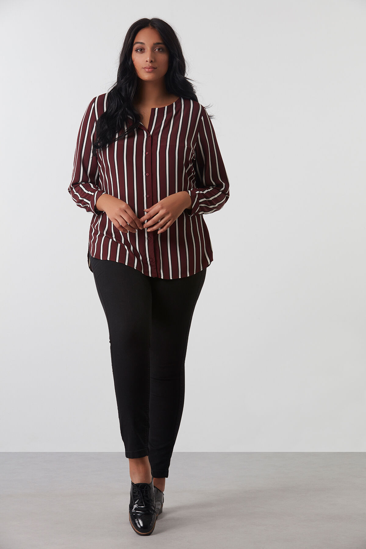 Chemisier ray&eacute; image number 3