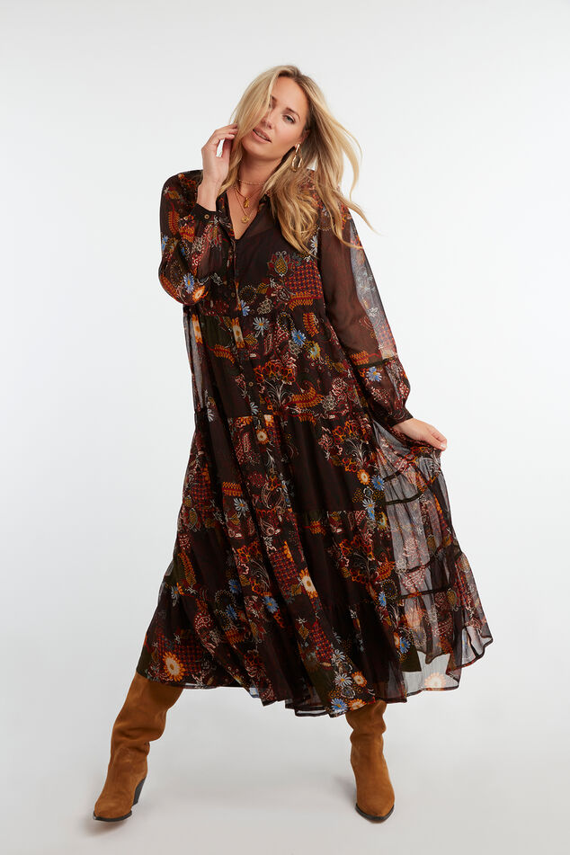 Robe longue semitransparente   image number 0