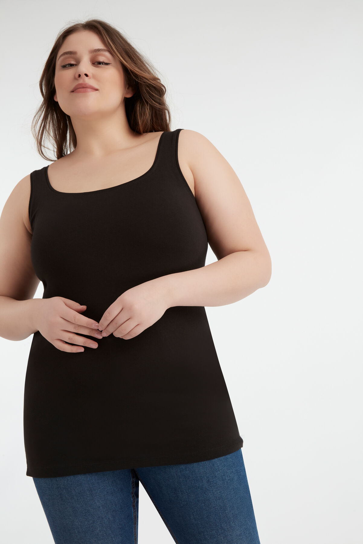 D&eacute;bardeur en coton image number 3