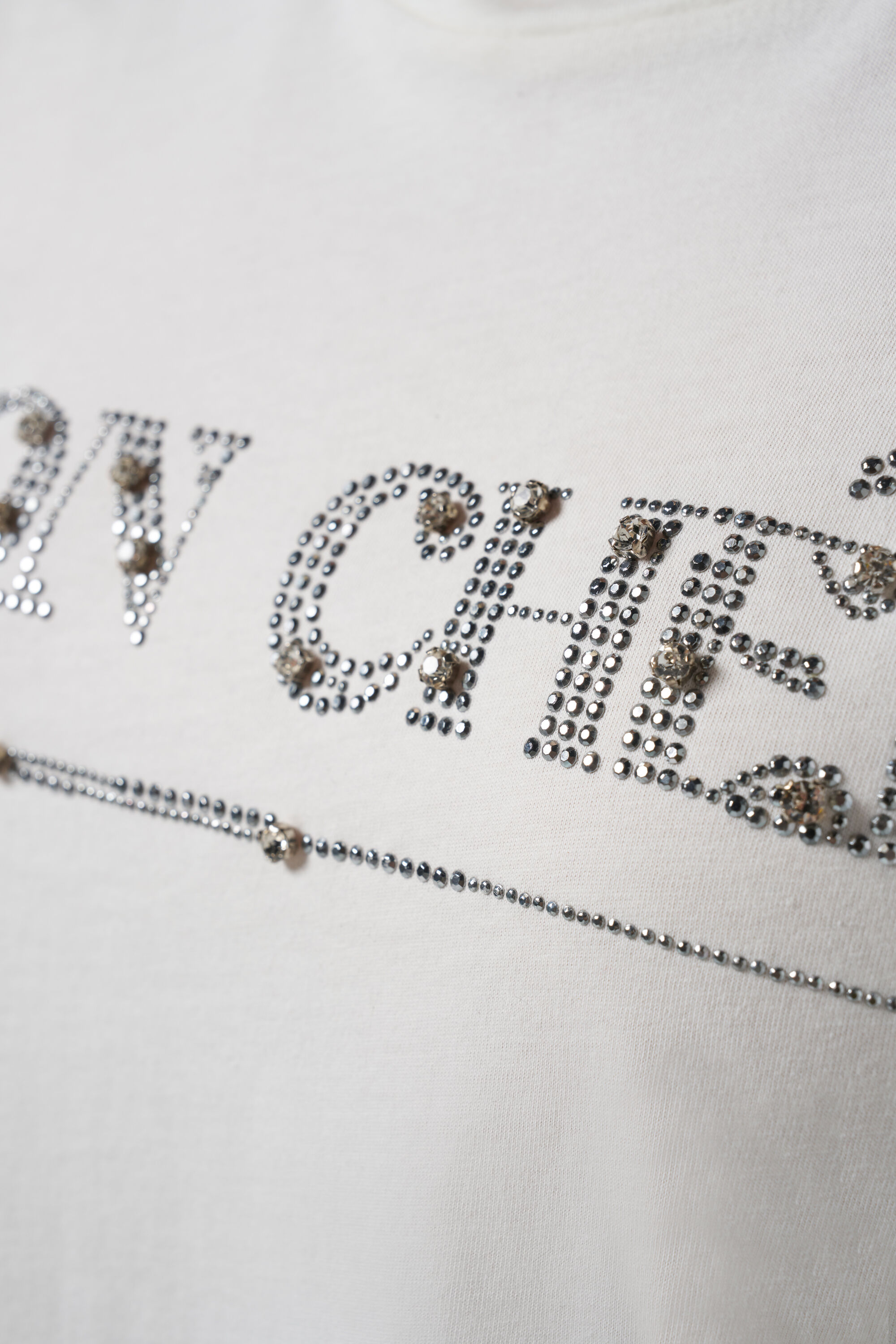 T-shirt &agrave; strass image number 4