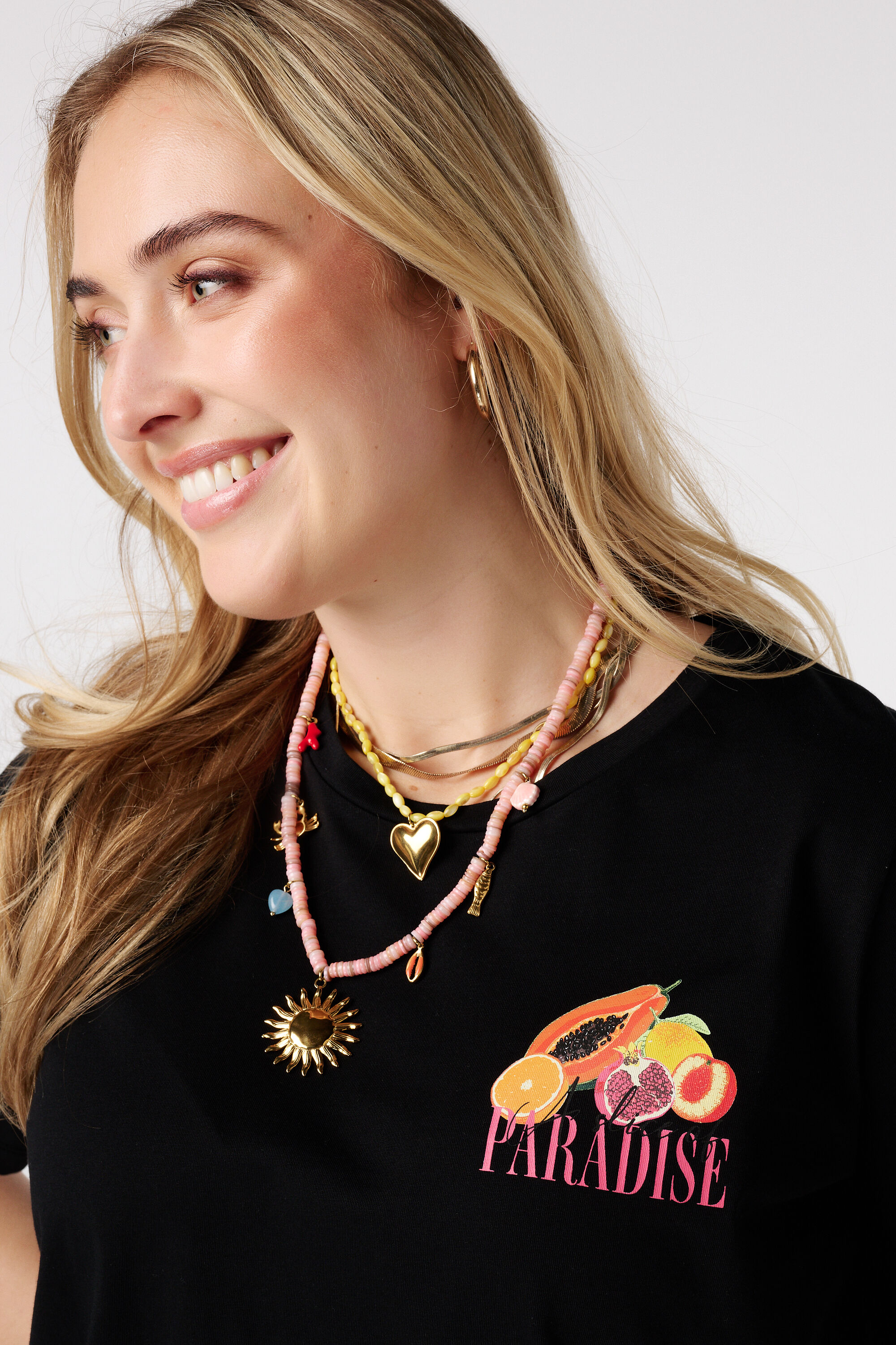 T-shirt avec imprim&eacute; au dos image number 4