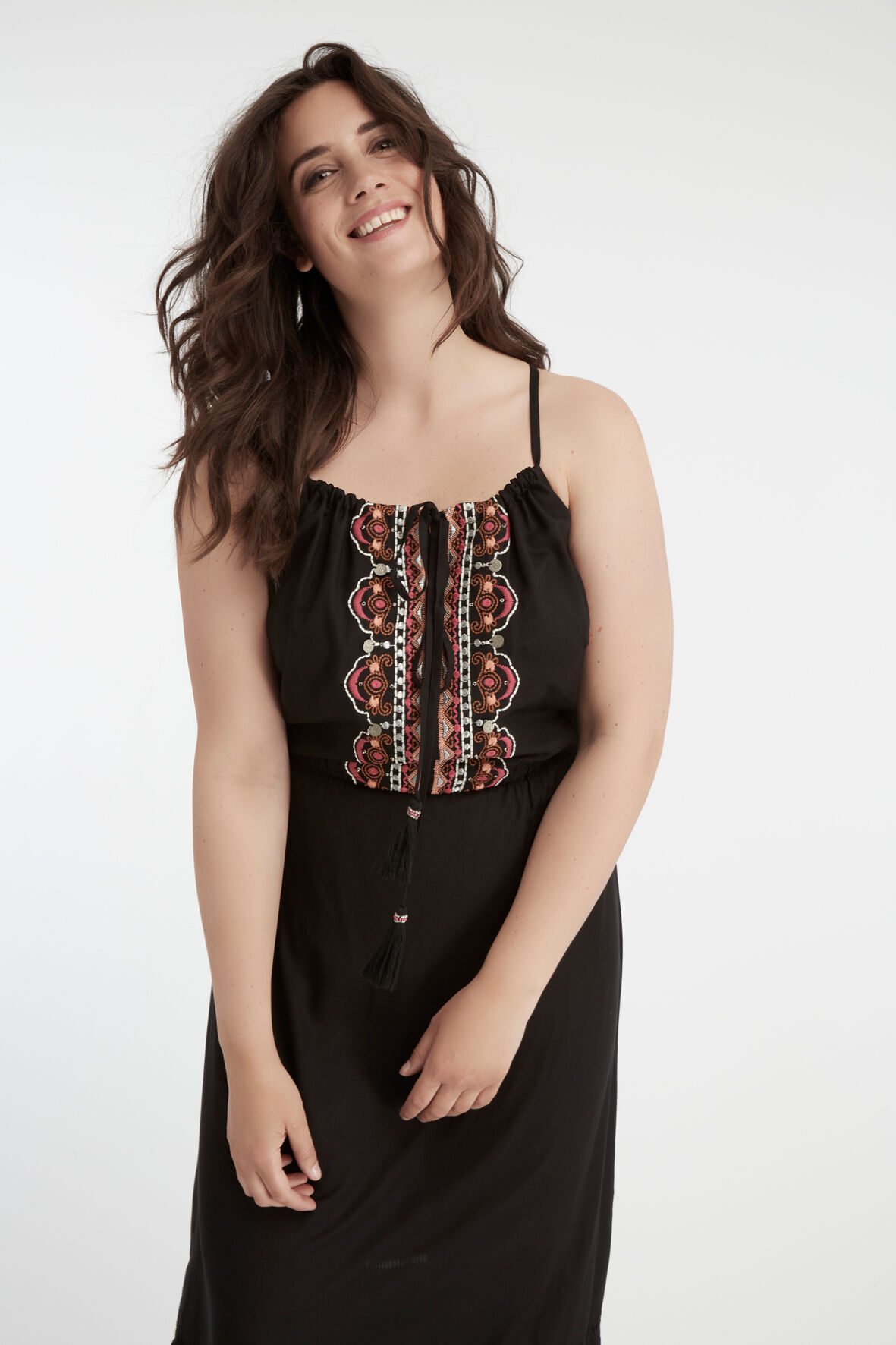 Robe d&rsquo;&eacute;t&eacute; avec broderie image number 5