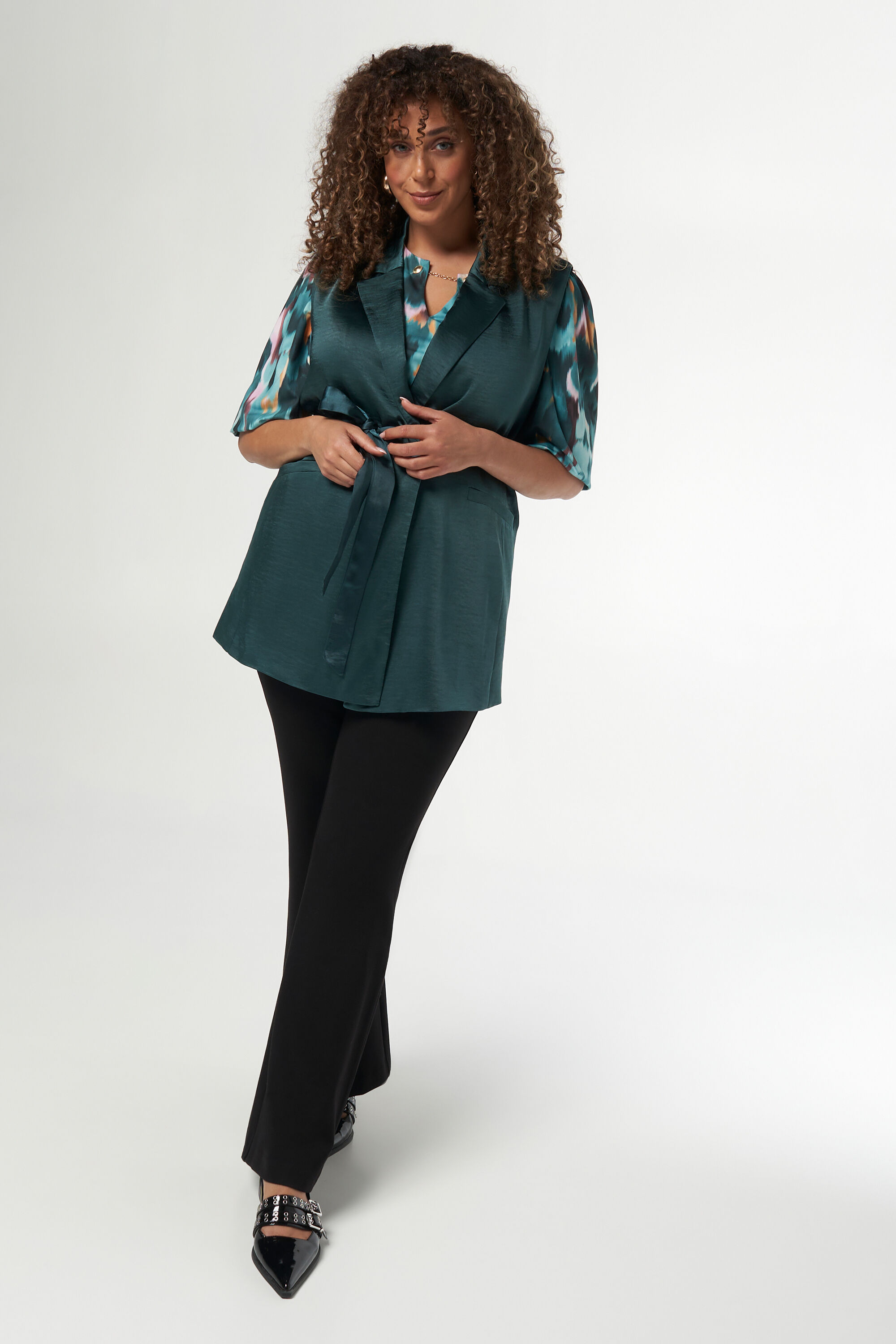 Gilet en satin image number 5