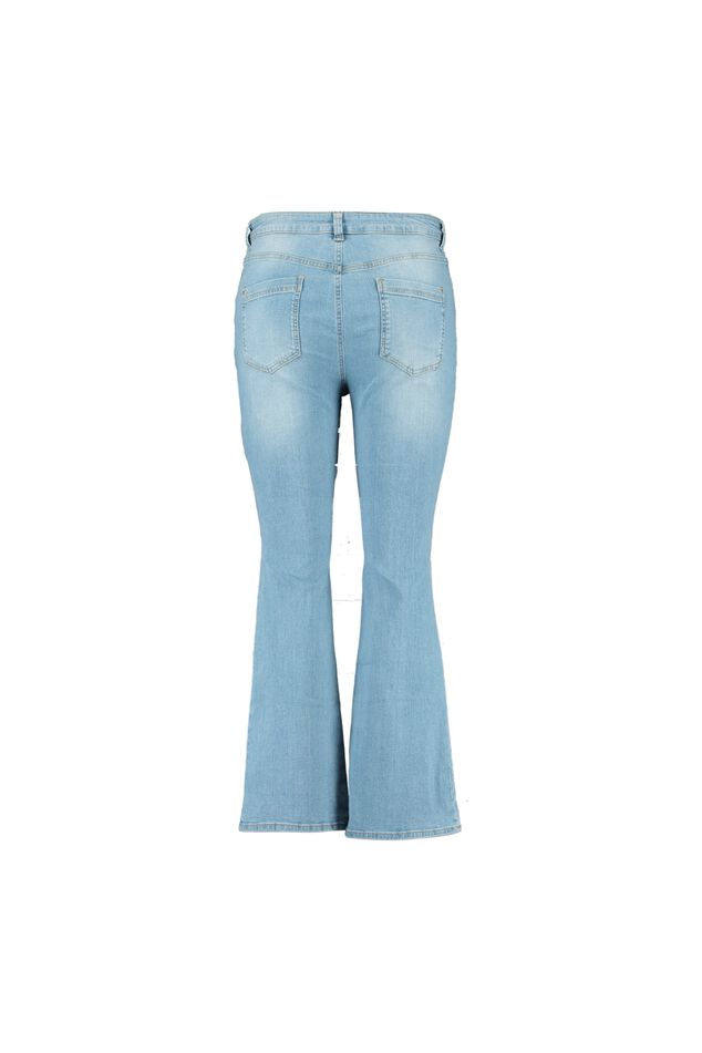 Jean évasé taille haute  image number 2