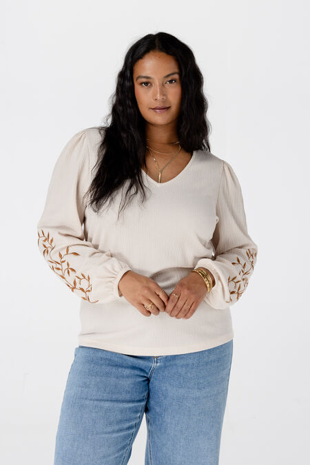 Haut avec broderie Haut avec broderie